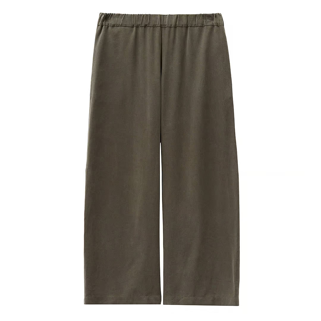 A Part of the Art Airy Pants Pine Green - Mojo Independent Store
