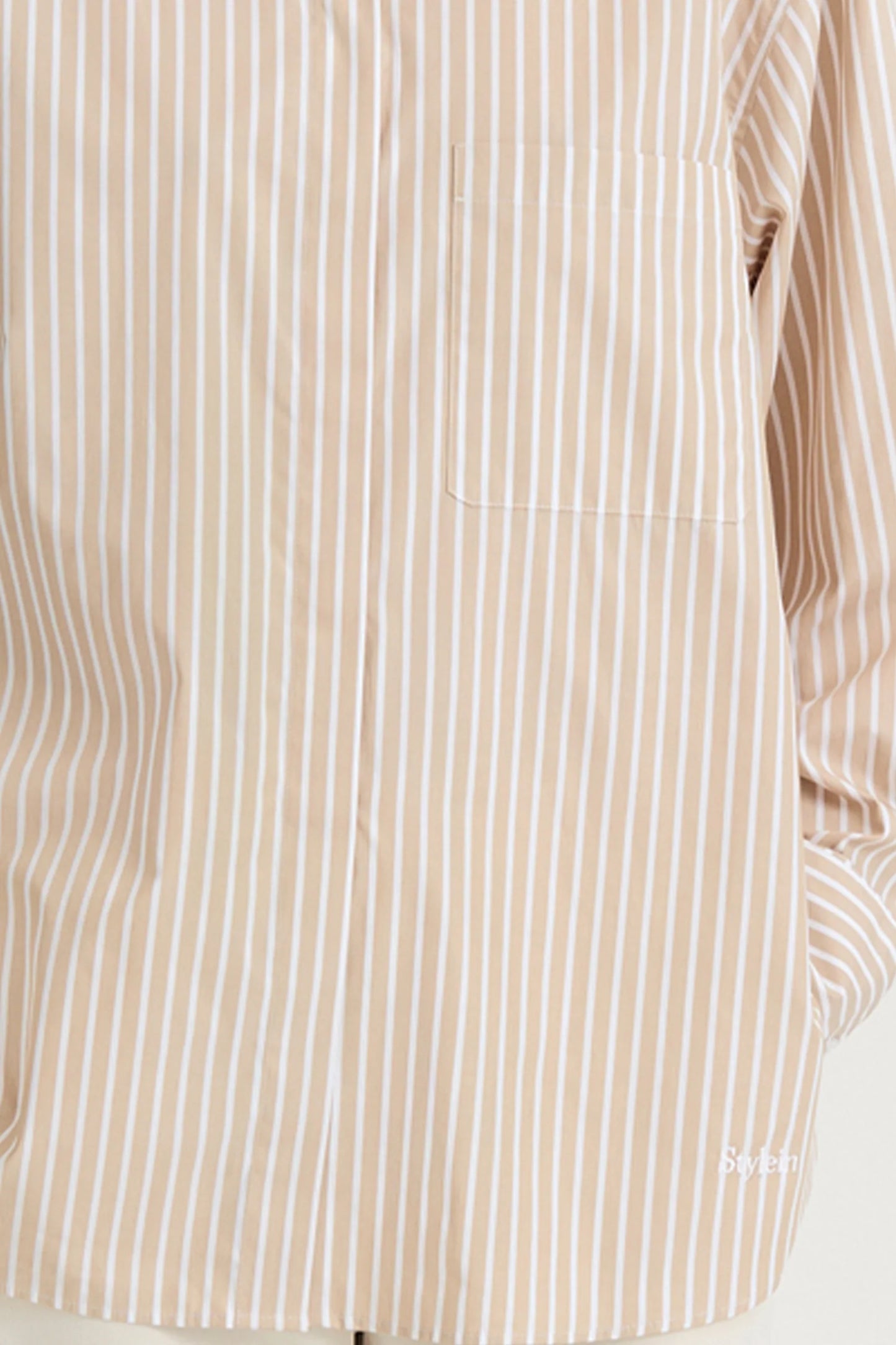 Stylein Jansell Shirt Beige Stripe - Mojo Independent Store