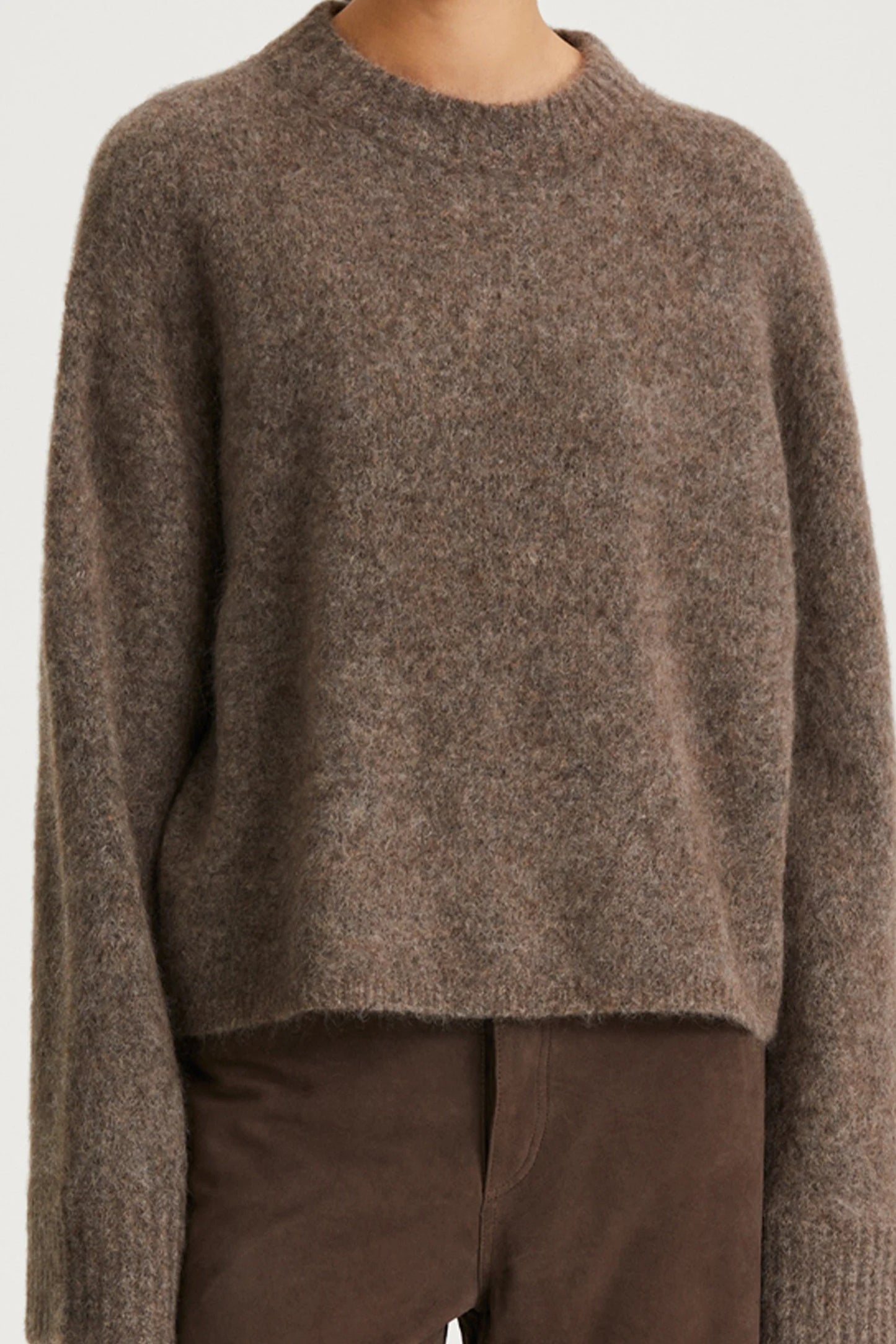 Stylein Niclas Short Sweater Brown