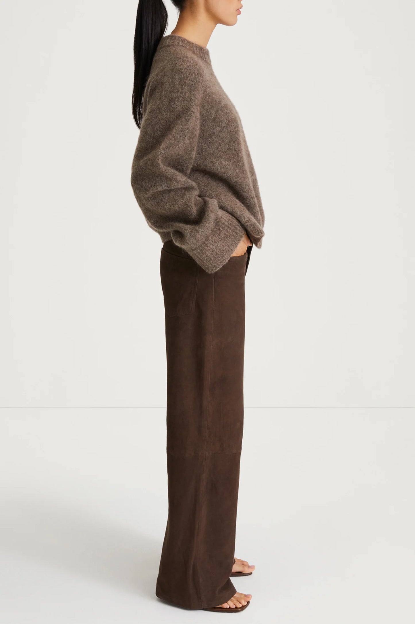 Stylein Niclas Short Sweater Brown