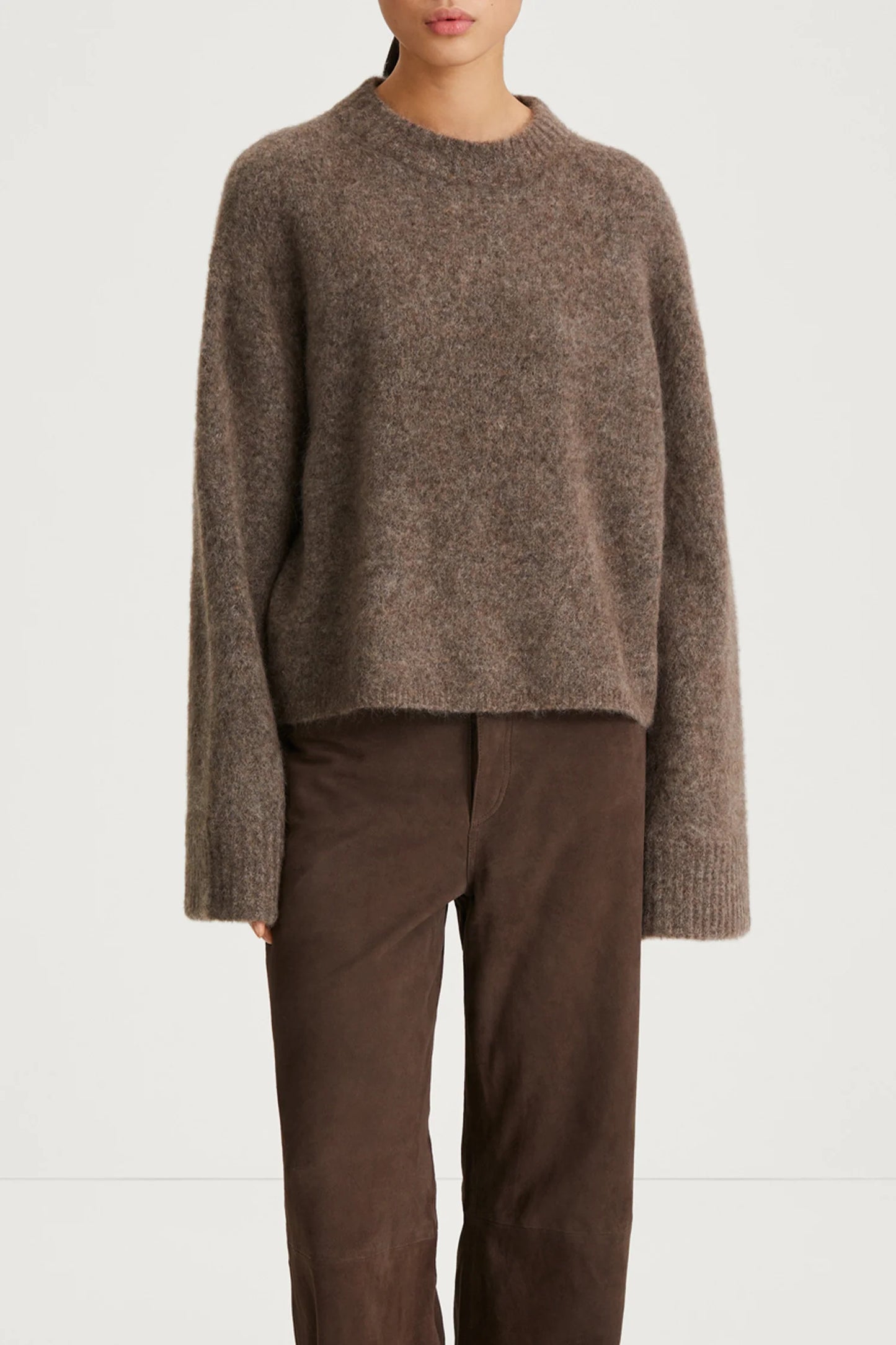 Stylein Niclas Short Sweater Brown