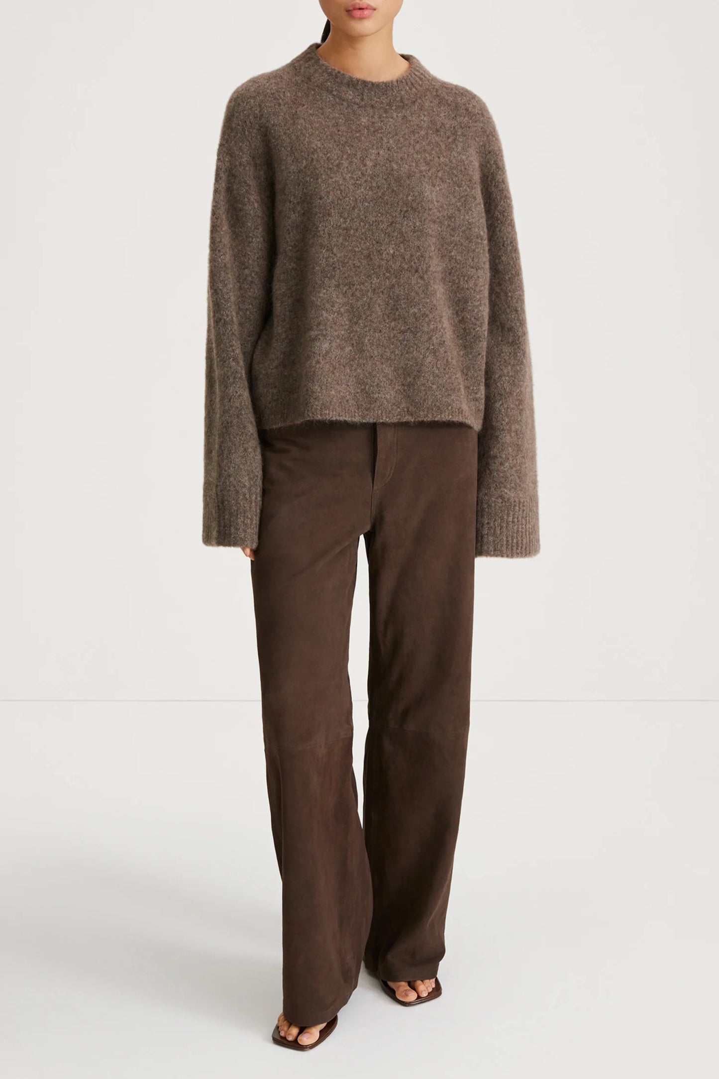 Stylein Niclas Short Sweater Brown