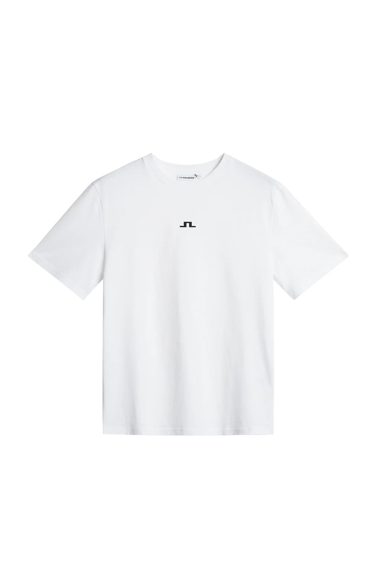 J.Lindeberg Parcie Logo Tee White - Mojo Independent Store