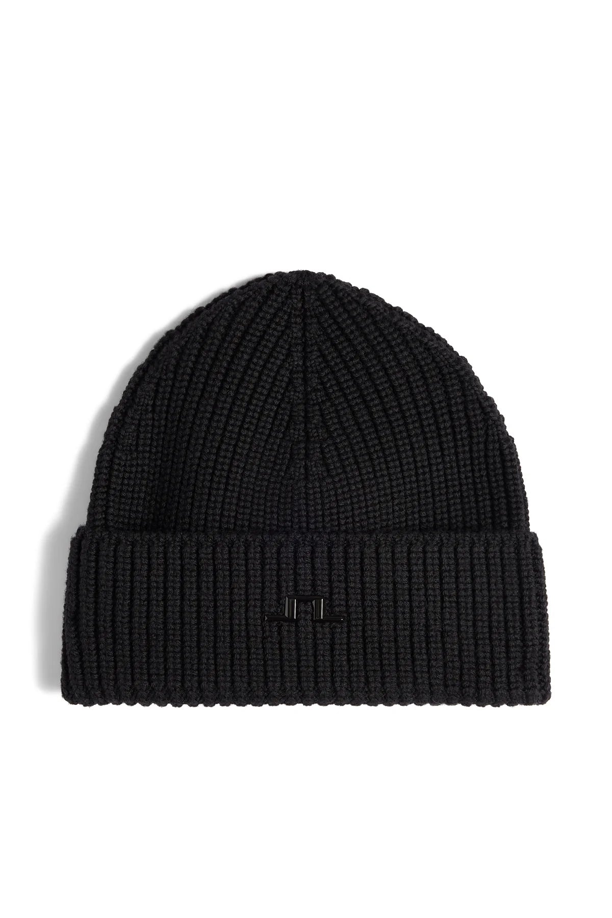 J.Lindeberg Merino Beanie Black - Mojo Independent Store