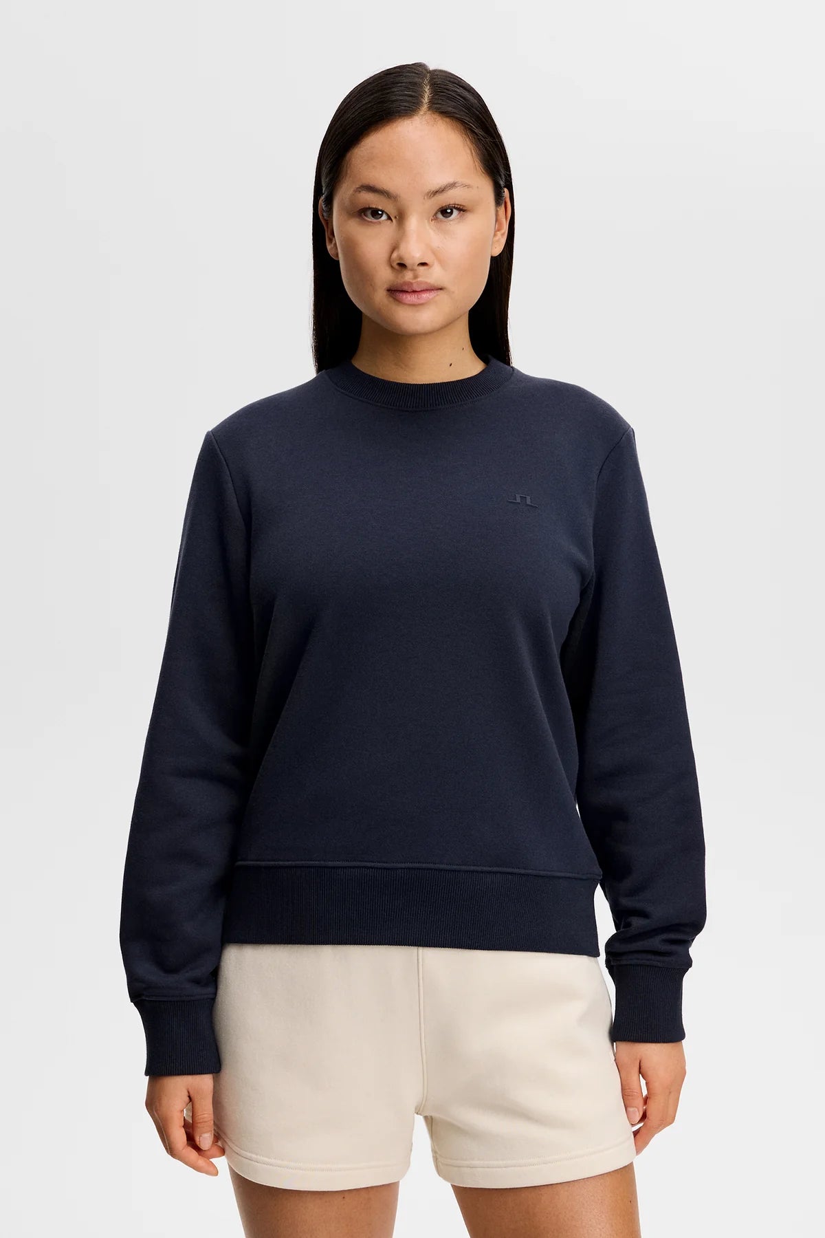 J.Lindeberg Nova Crew Neck JL Navy - Mojo Independent Store
