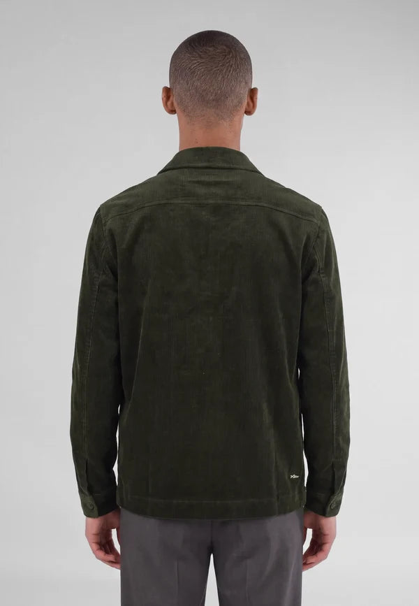 Ciszere Dylan Cord Overshirt Green