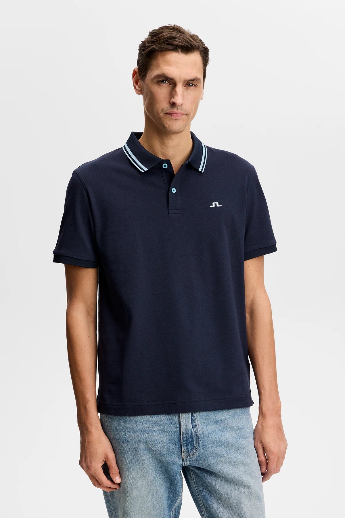 J.Lindeberg Joey Tipping Polo JL Navy - Mojo Independent Store