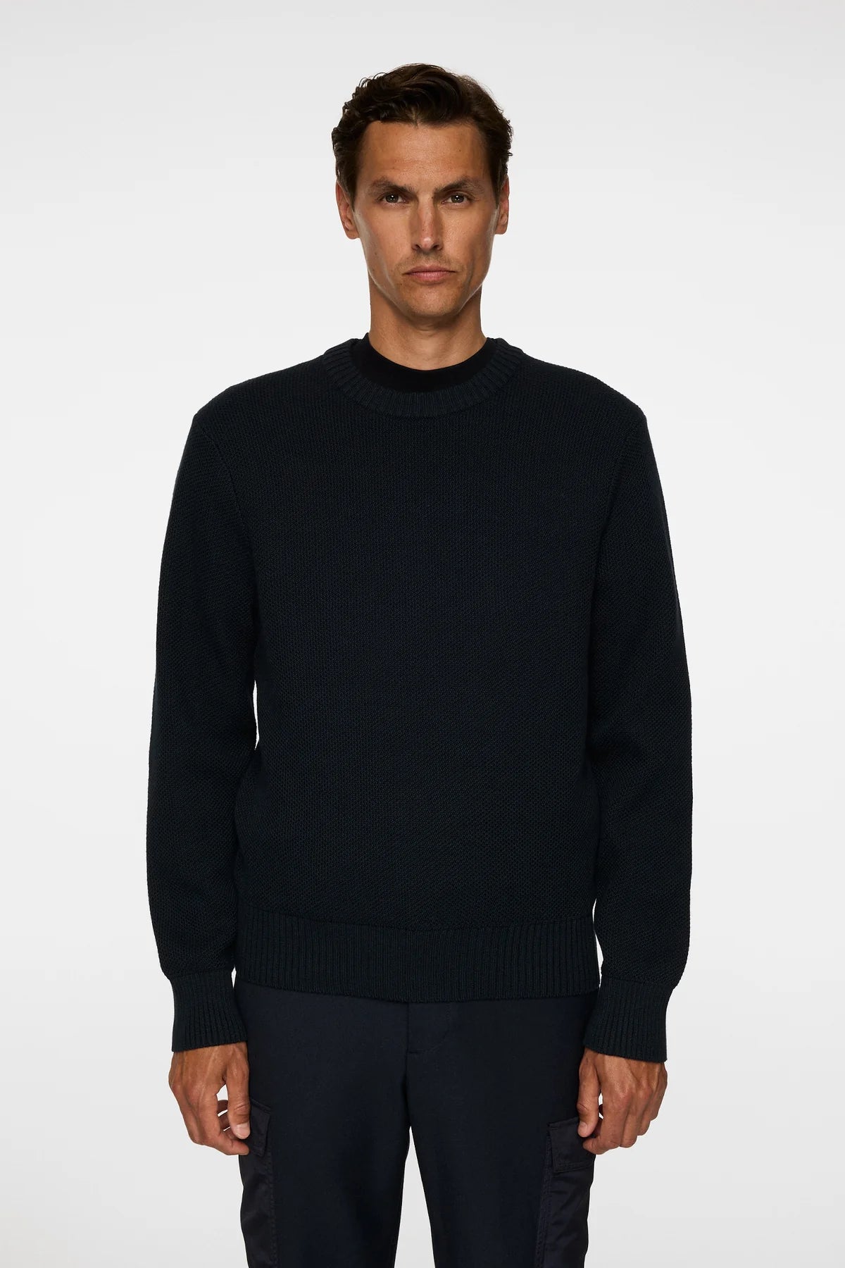 J.Lindeberg Oliver Structure Sweater JL Navy