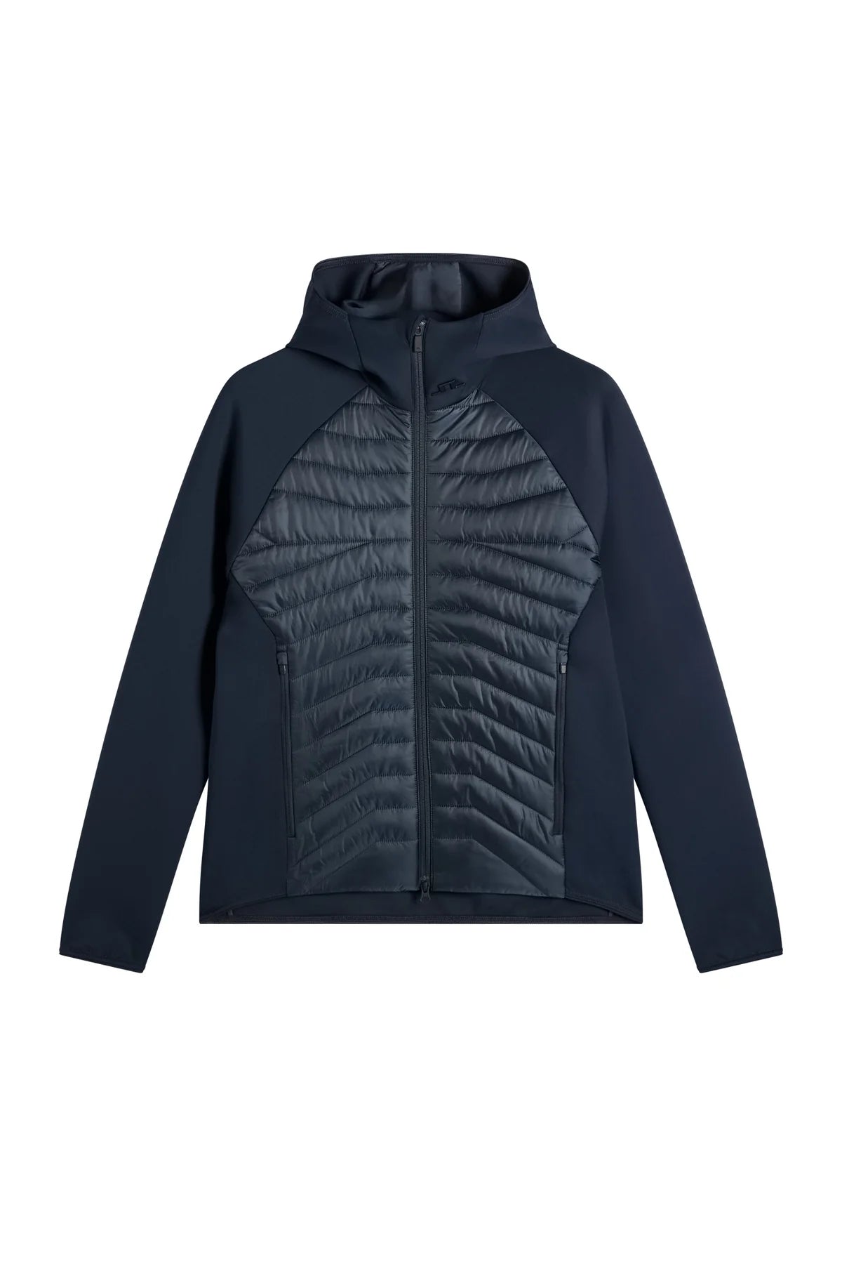 J.Lindeberg Heyden Quilt Hybrid Hood Navy