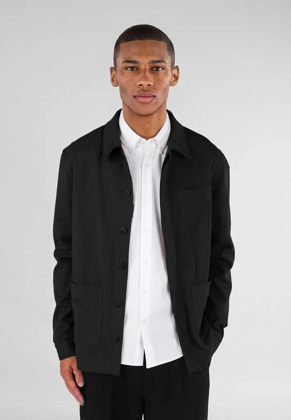 Ciszere Elis Heavy Overshirt Black
