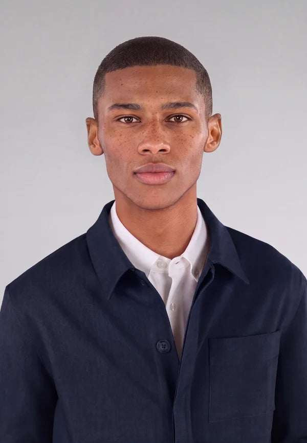 Ciszere Elis Heavy Overshirt Navy