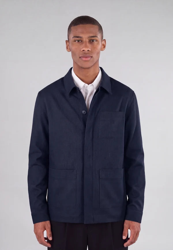 Ciszere Elis Heavy Overshirt Navy