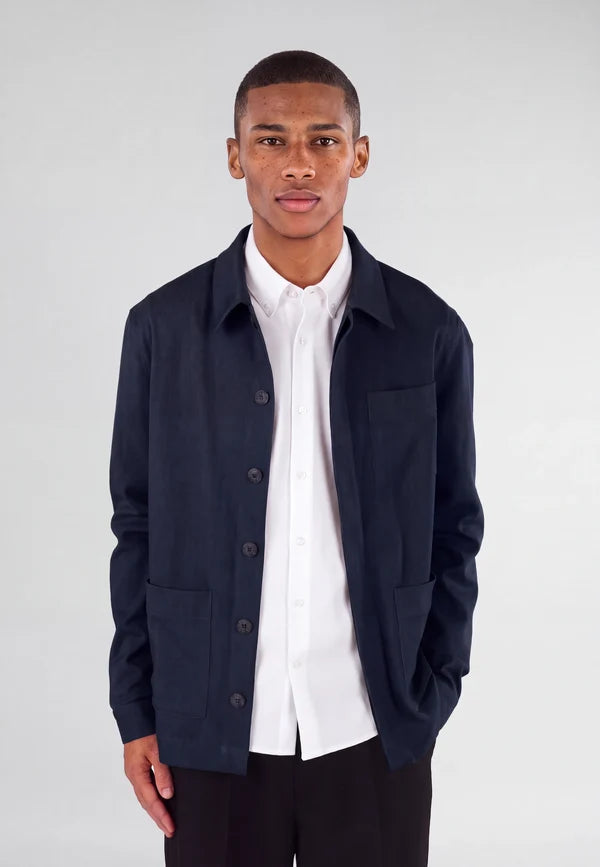 Ciszere Elis Heavy Overshirt Navy