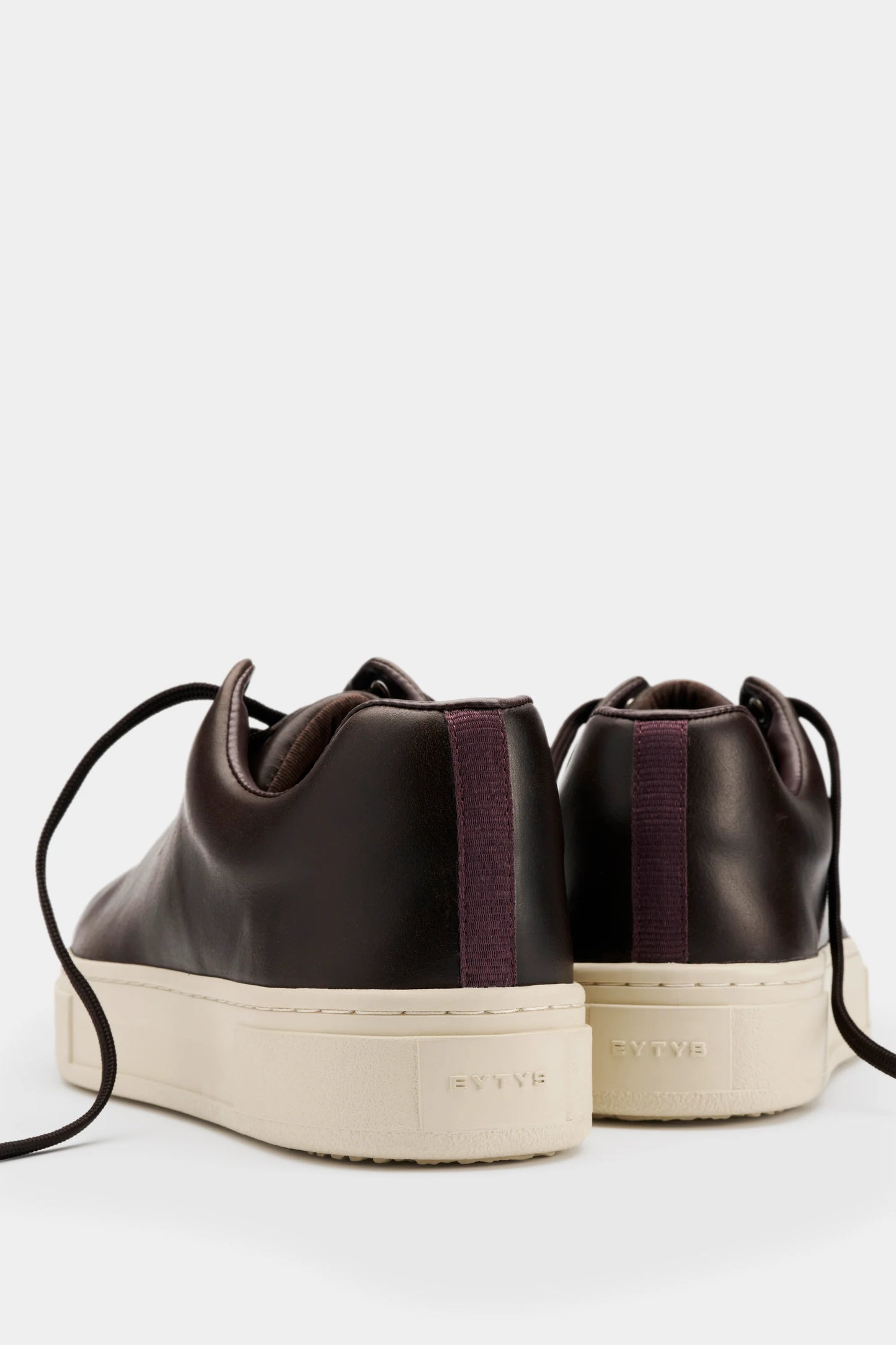 Eytys Doja Lace-Up Espresso Leather