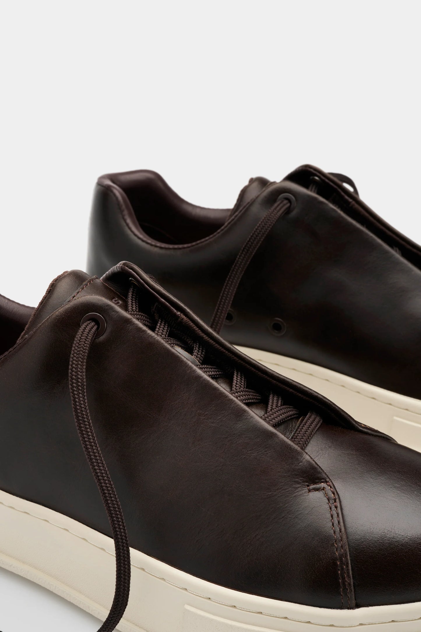 Eytys Doja Lace-Up Espresso Leather
