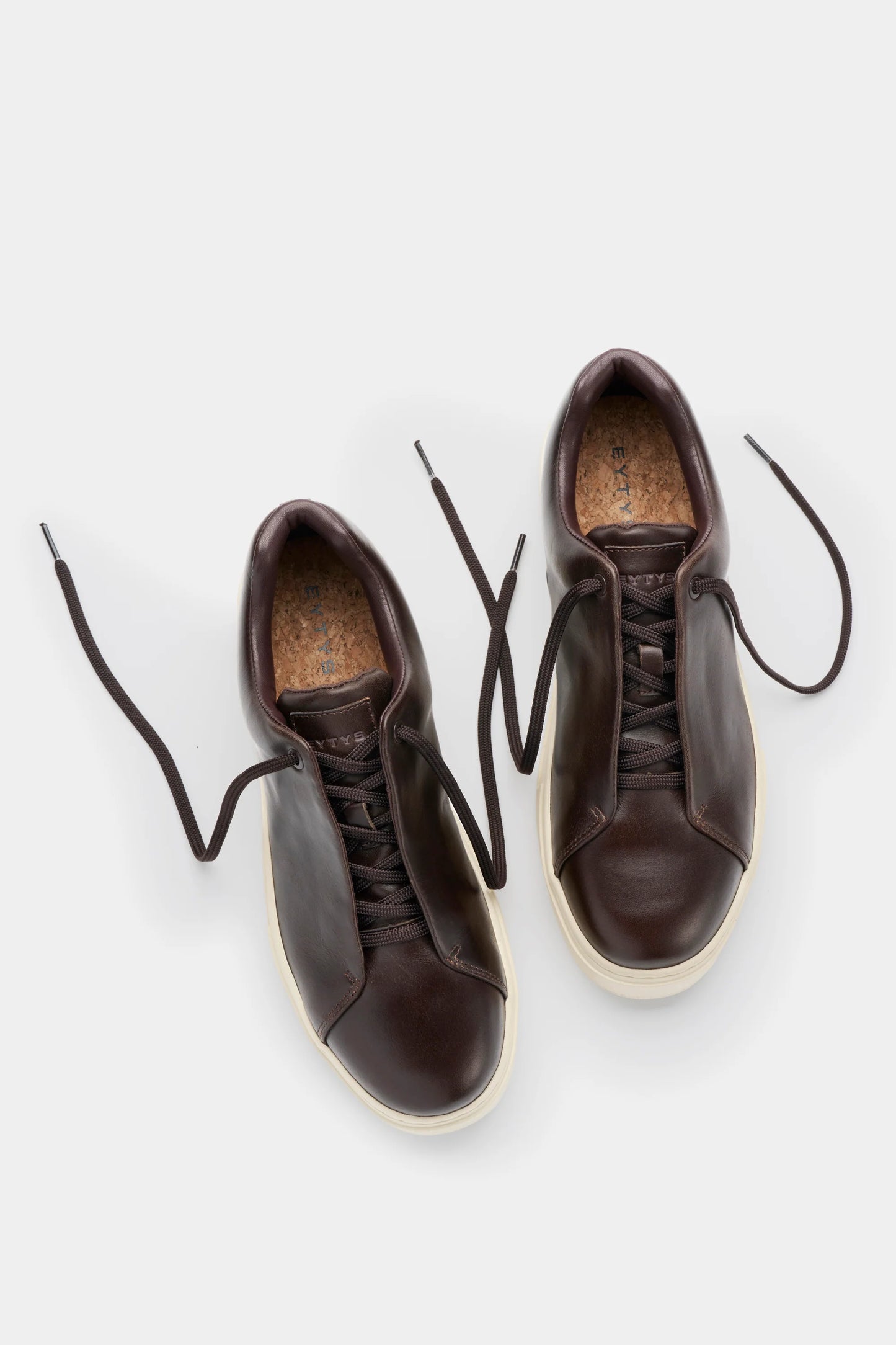 Eytys Doja Lace-Up Espresso Leather