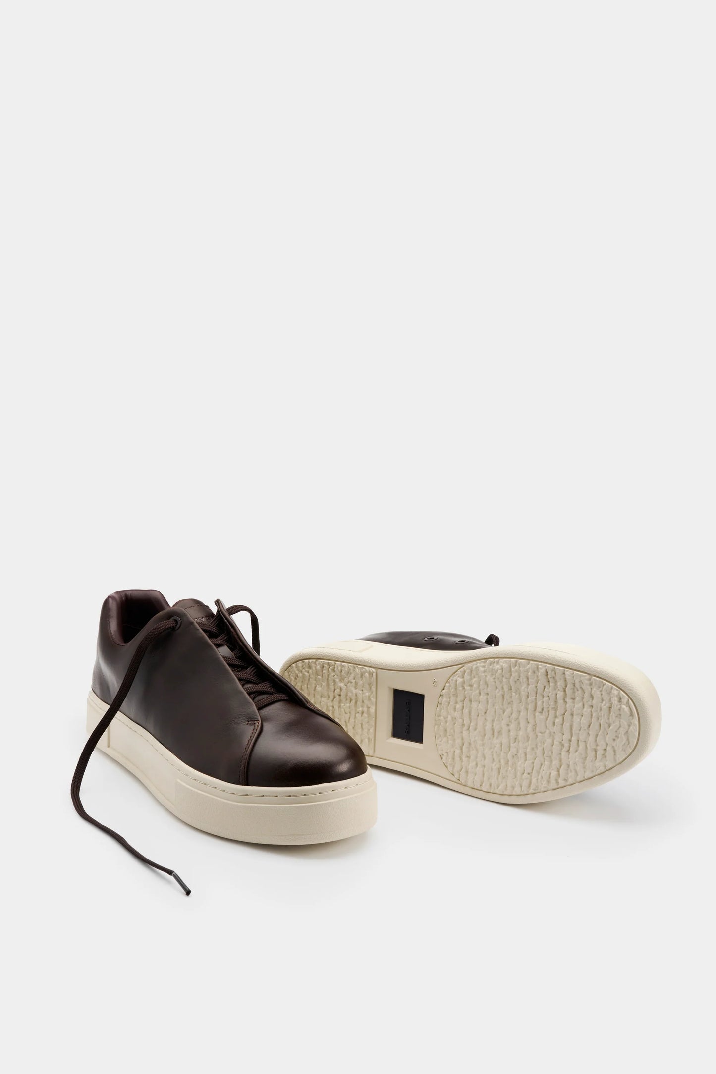 Eytys Doja Lace-Up Espresso Leather