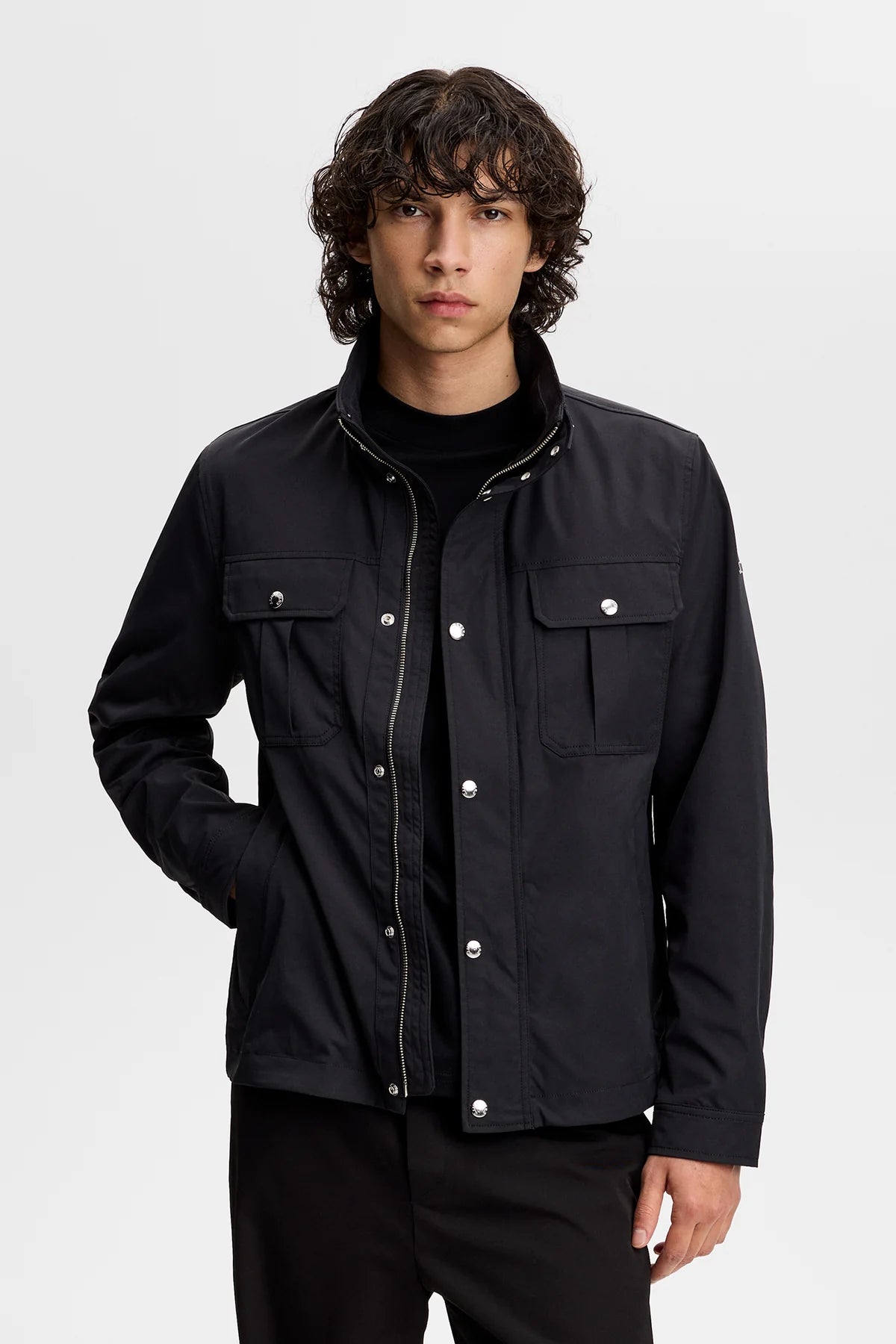 J.Lindeberg Bailey Recy Poly Jacket Black