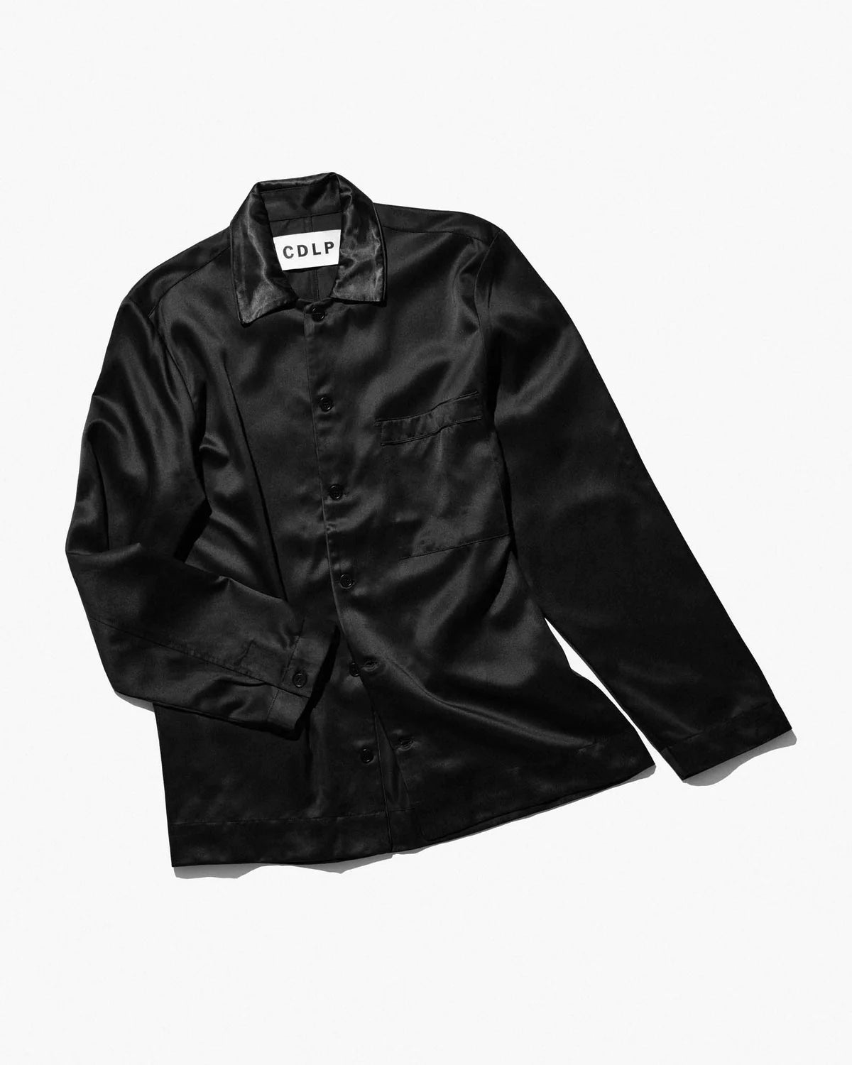 CDLP Home Suit Shirt Long Sleeve Black