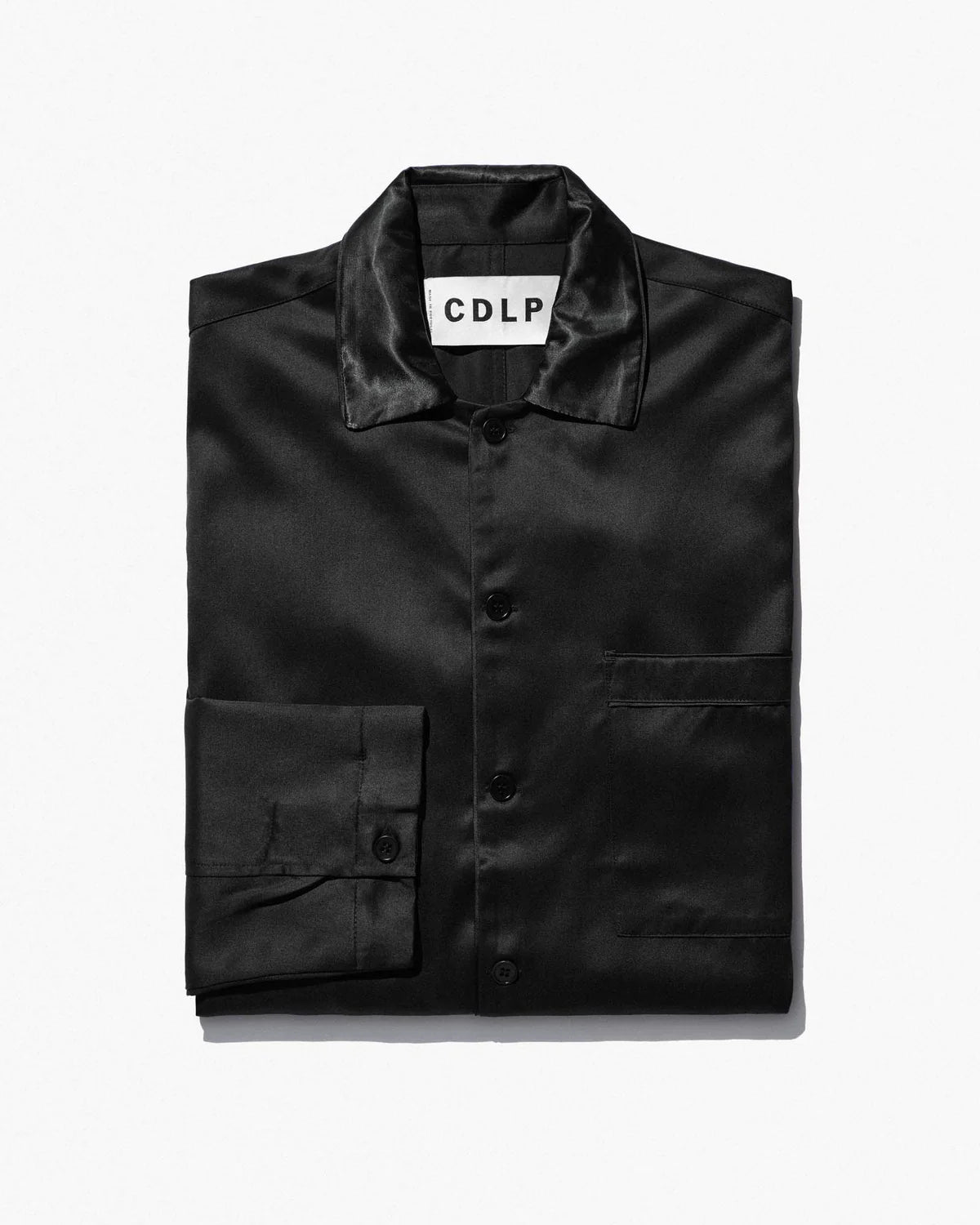 CDLP Home Suit Shirt Long Sleeve Black