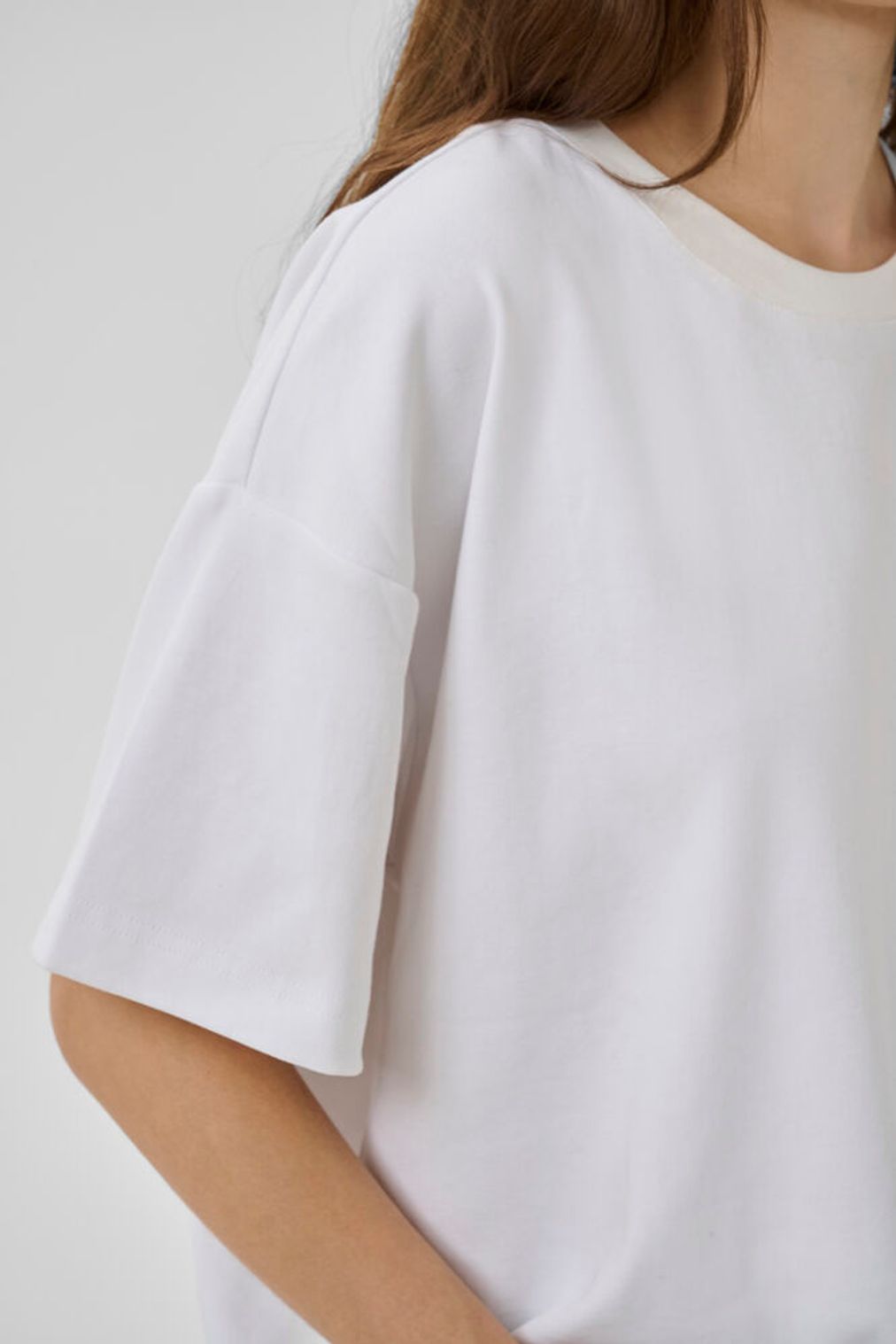 My Essential Wardrobe Apir Boxy Tee White - Mojo Independent Store