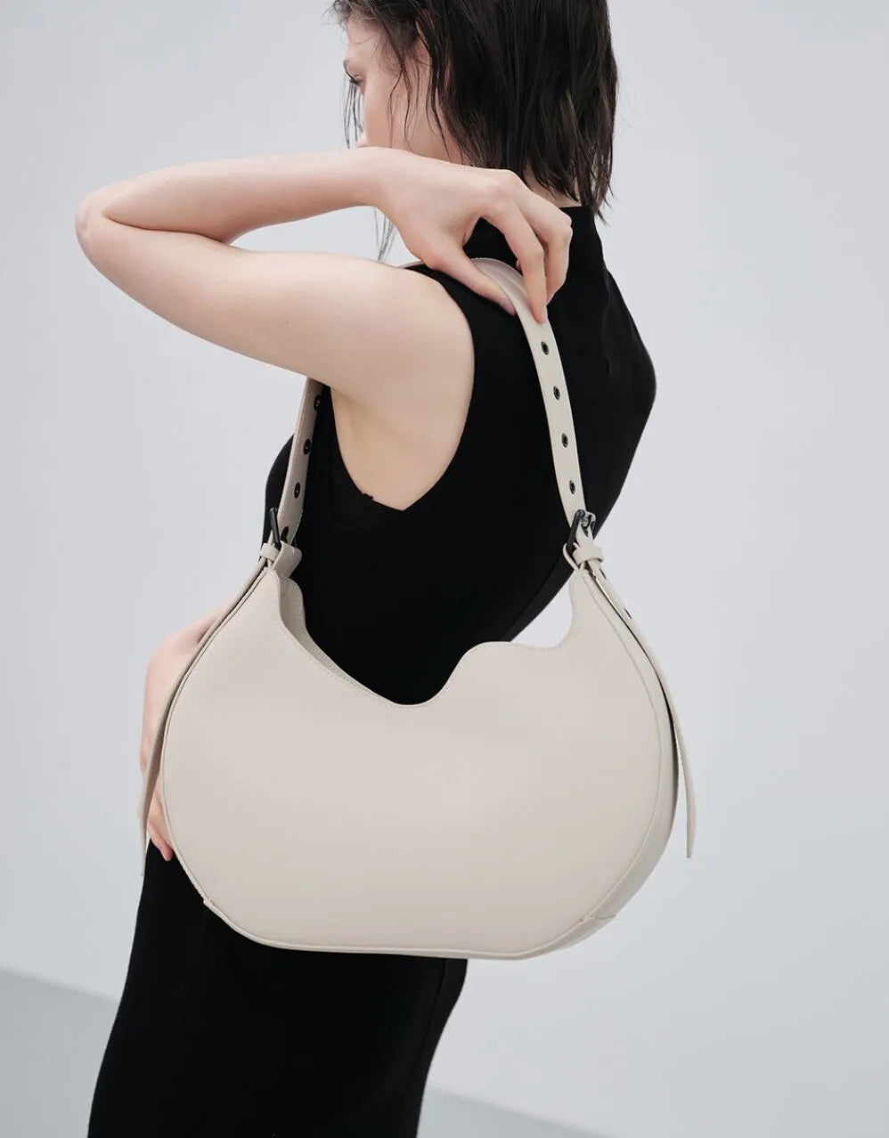 Gaston Luga Mila Bag Cloud Cream