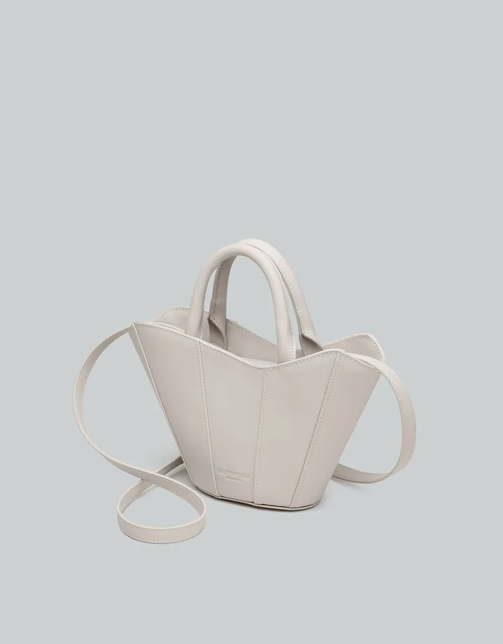 Gaston Luga Josefine Mini Tote Cloud Cream
