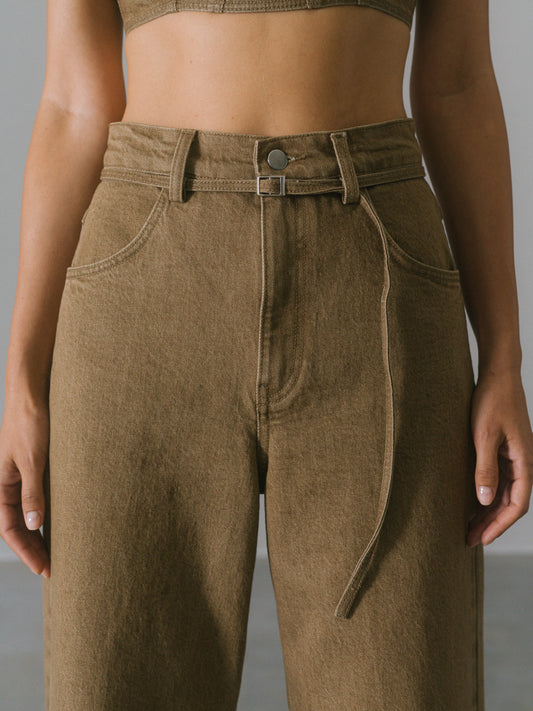 Àvora Piazza Trouser Brown