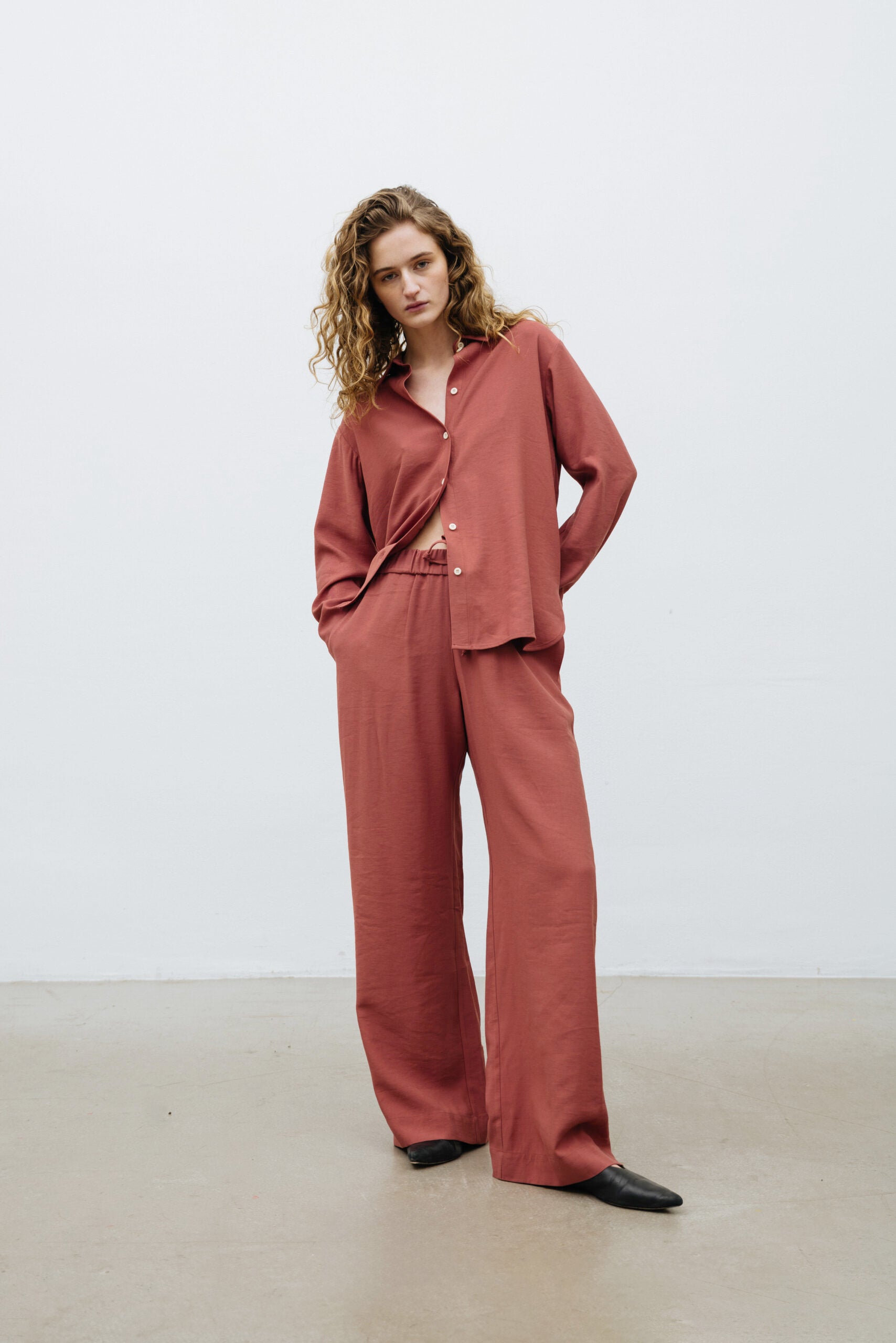 A Part of the Art Vacant Pants Dusty Rosewood - Mojo Independent Store