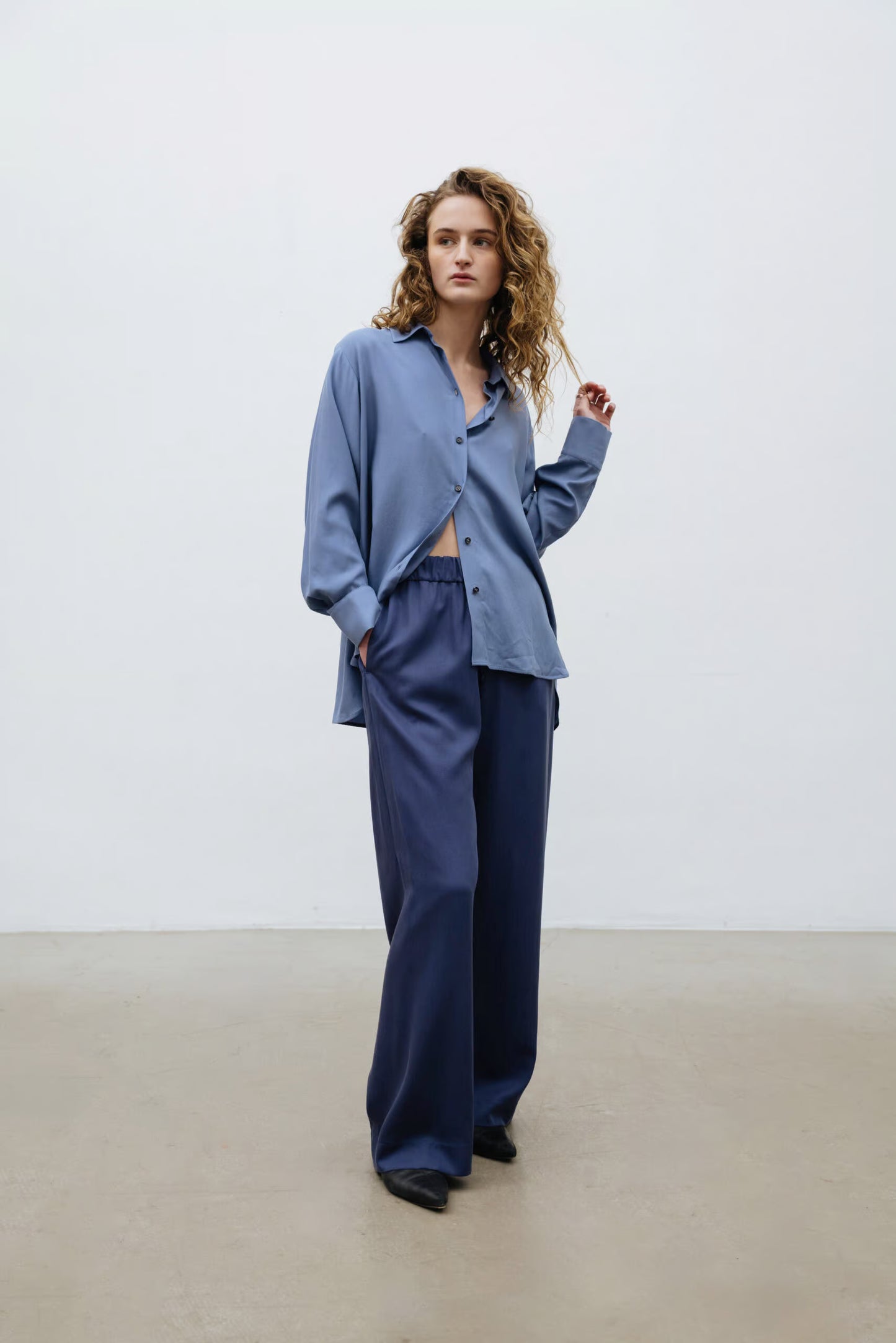 A Part of the Art Daily Shirt Pale Indigo - Mojo Independent Store