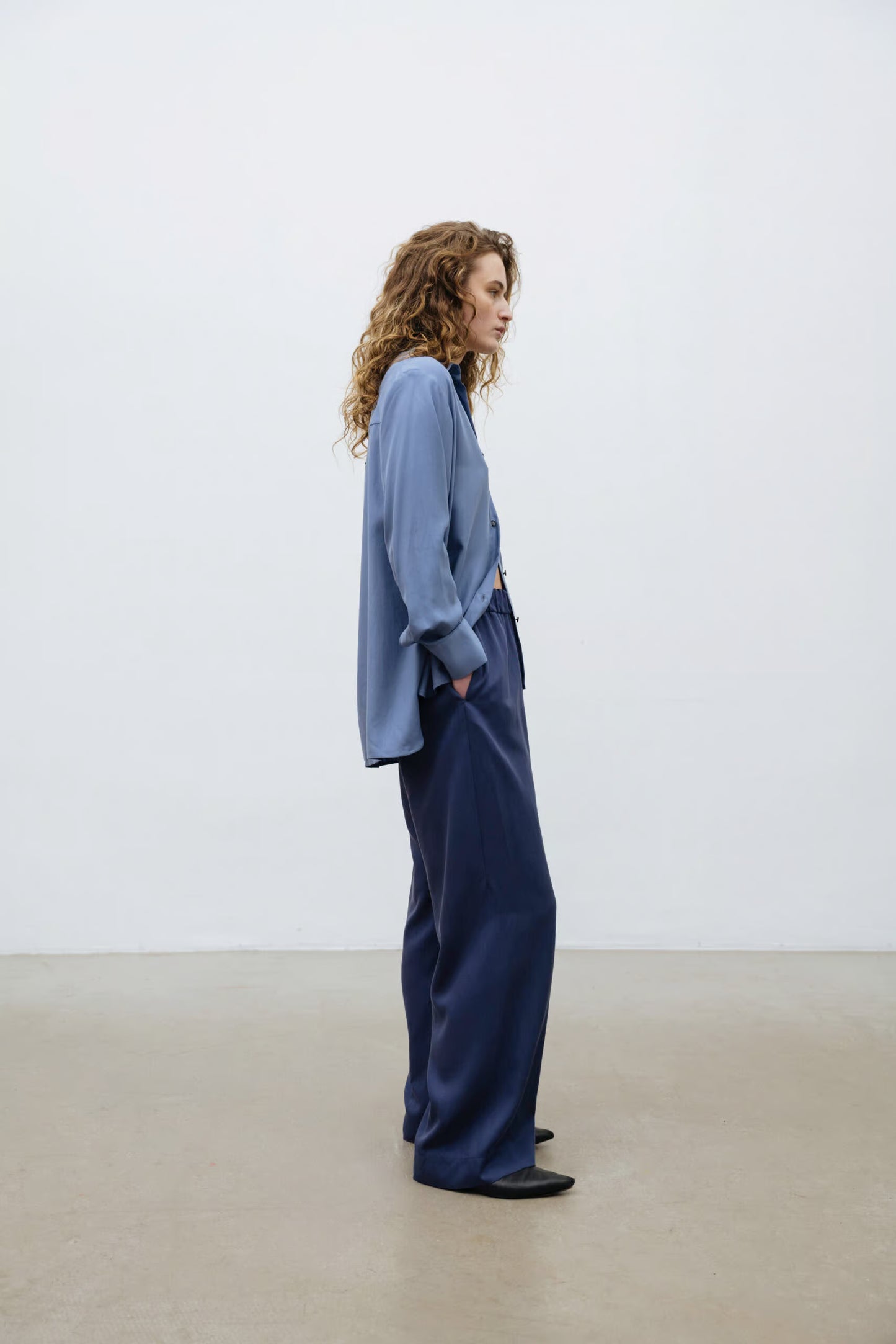 A Part of the Art Daily Shirt Pale Indigo - Mojo Independent Store