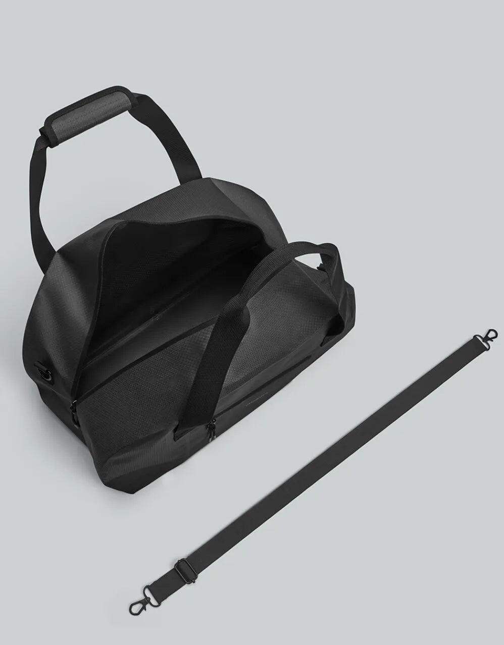 Gaston Luga Lightweight DuoSeal Duffel Black