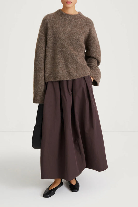 Stylein Sorina Trench Skirt Coffee