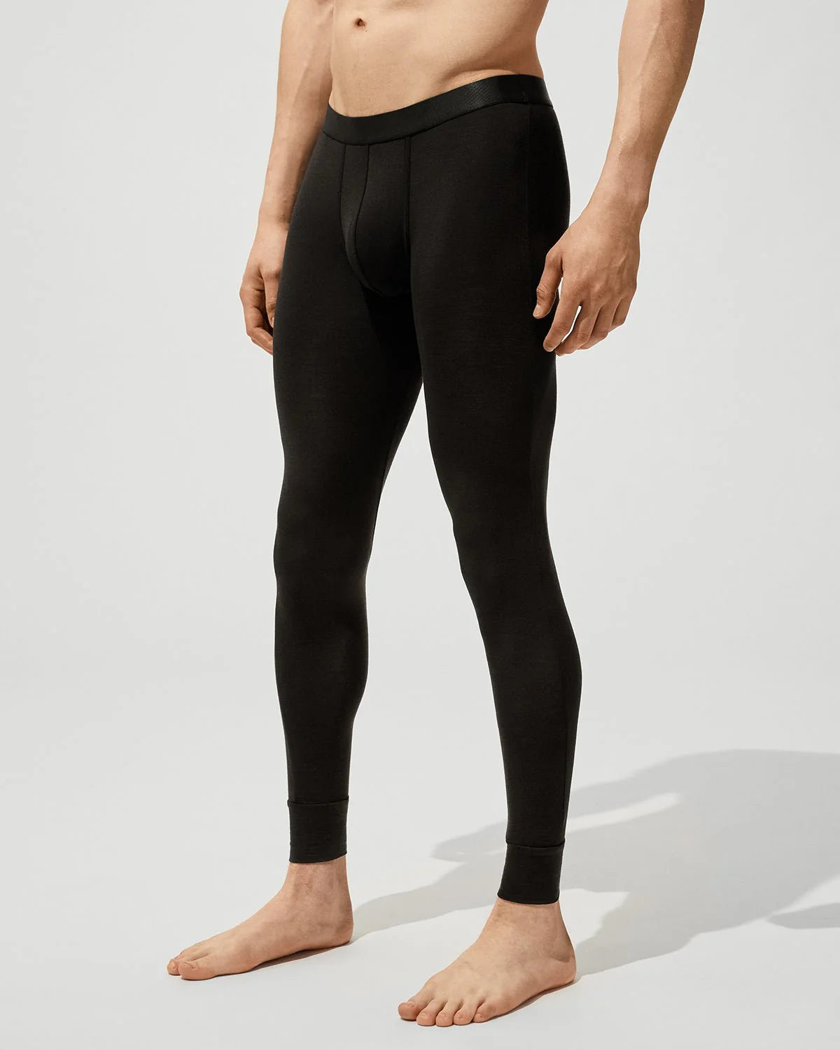 CDLP Merino Blend Long Johns Black