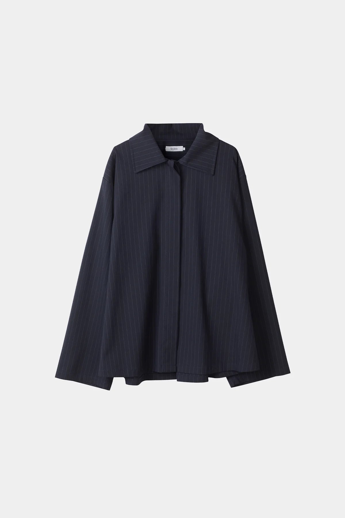 Stylein Brenly Shirt Navy Pinstripe - Mojo Independent Store