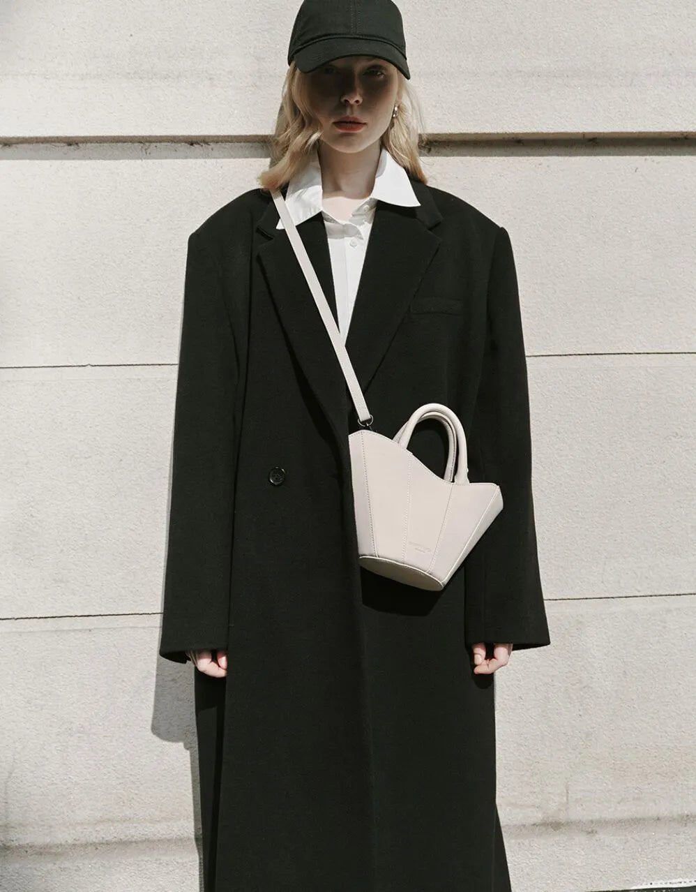 Gaston Luga Josefine Mini Tote Cloud Cream