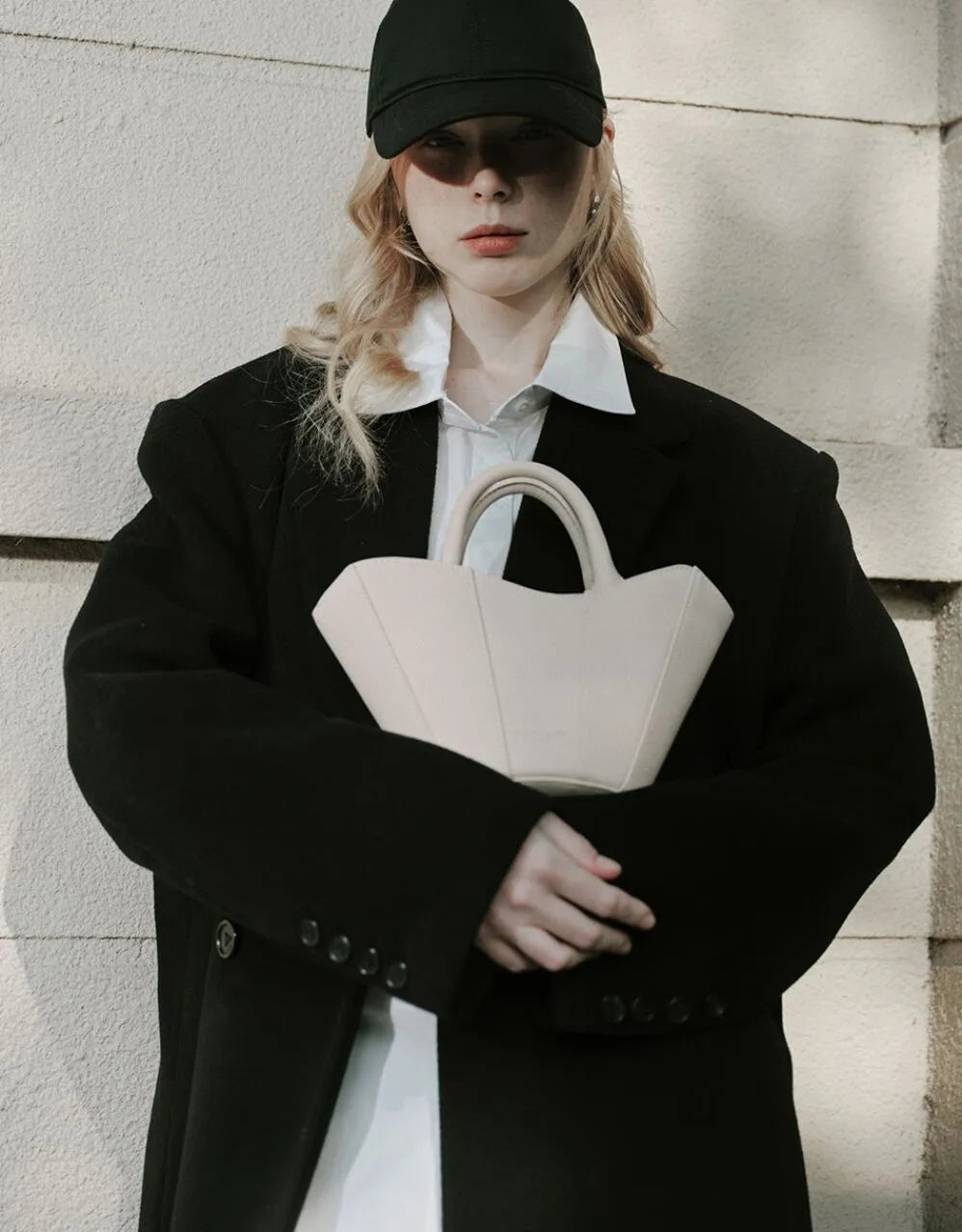 Gaston Luga Josefine Mini Tote Cloud Cream