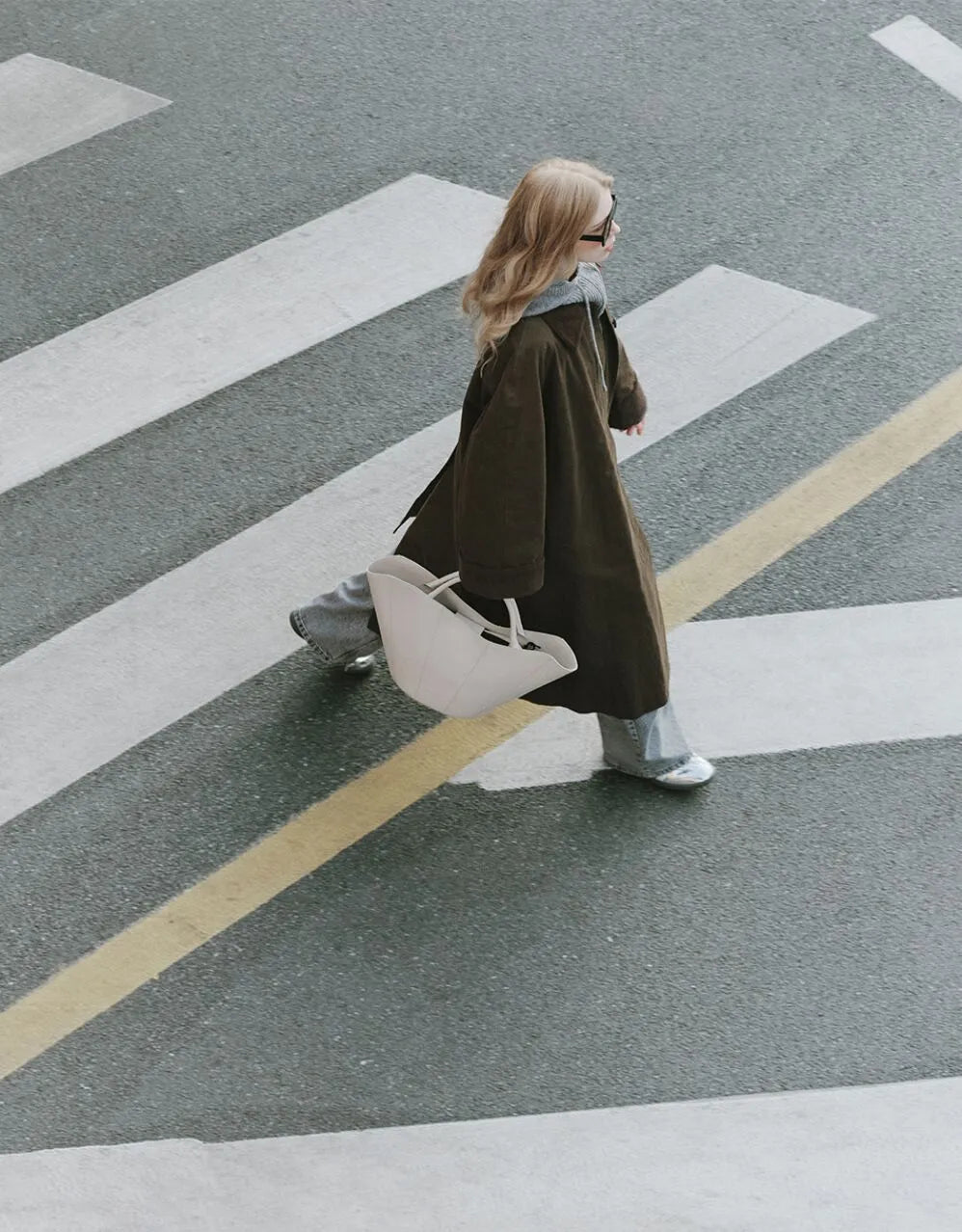 Gaston Luga Josefine Tote Cloud Cream