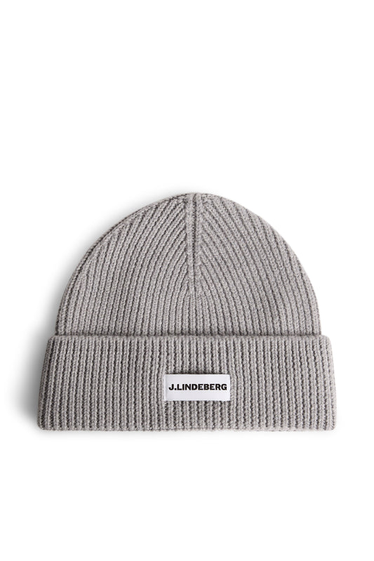 J.Lindeberg Juan Merino Beanie Light Grey Melange