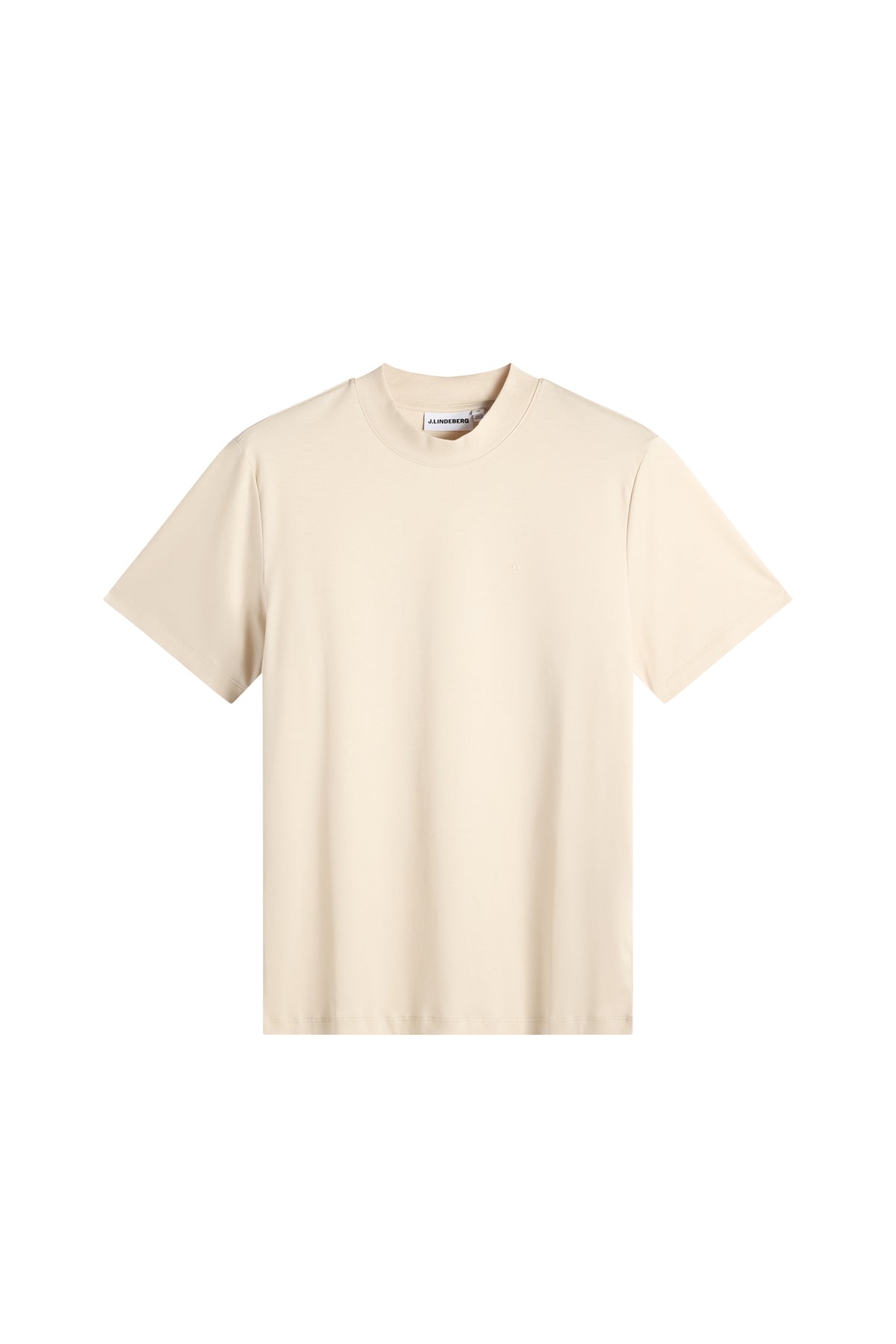 J.Lindeberg Ace Mock Neck T-shirt Moonbeam