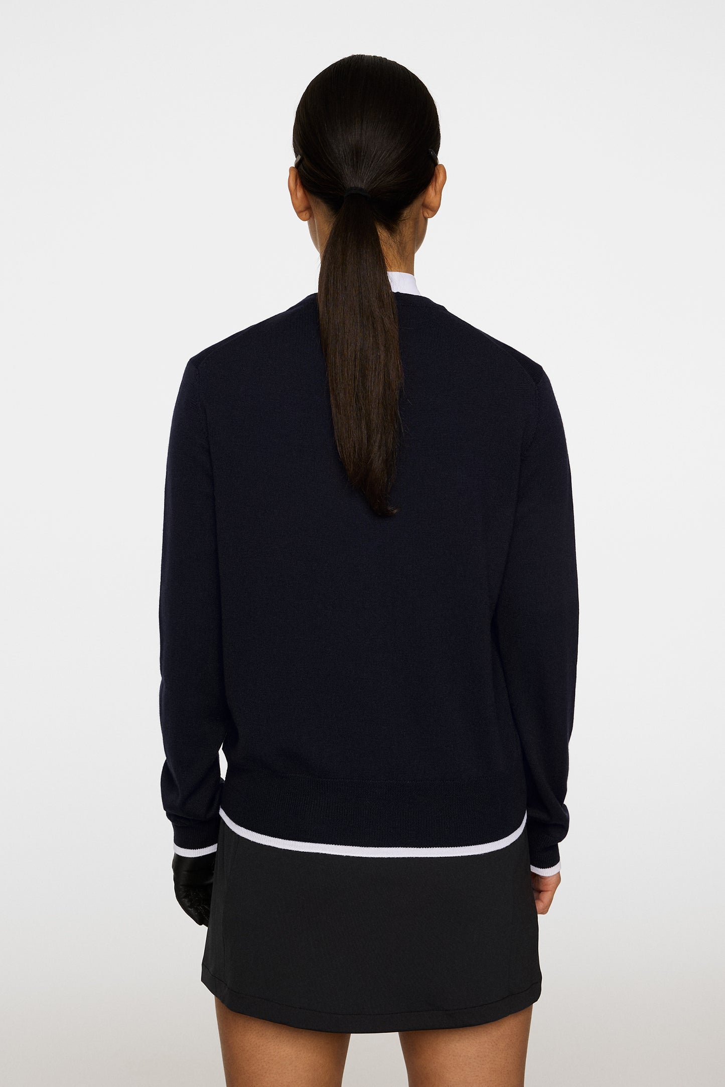 J.Lindeberg Joanna Knitted Cardigan JL Navy - Mojo Independent Store
