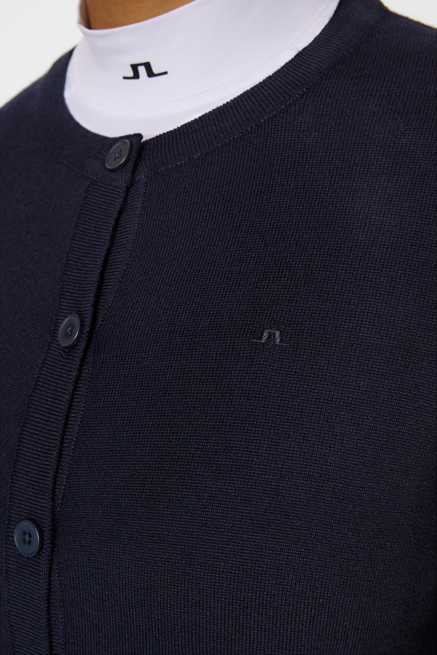 J.Lindeberg Joanna Knitted Cardigan JL Navy - Mojo Independent Store