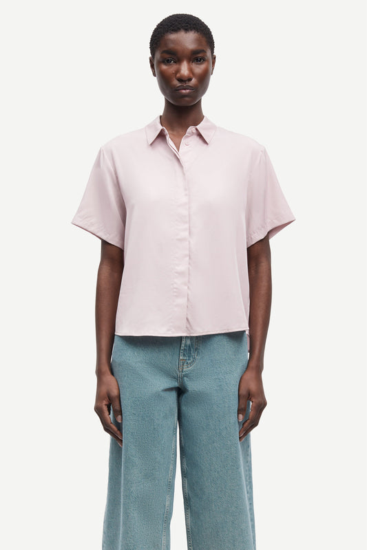 Samsøe Samsøe Mina SS Shirt Violet Ice