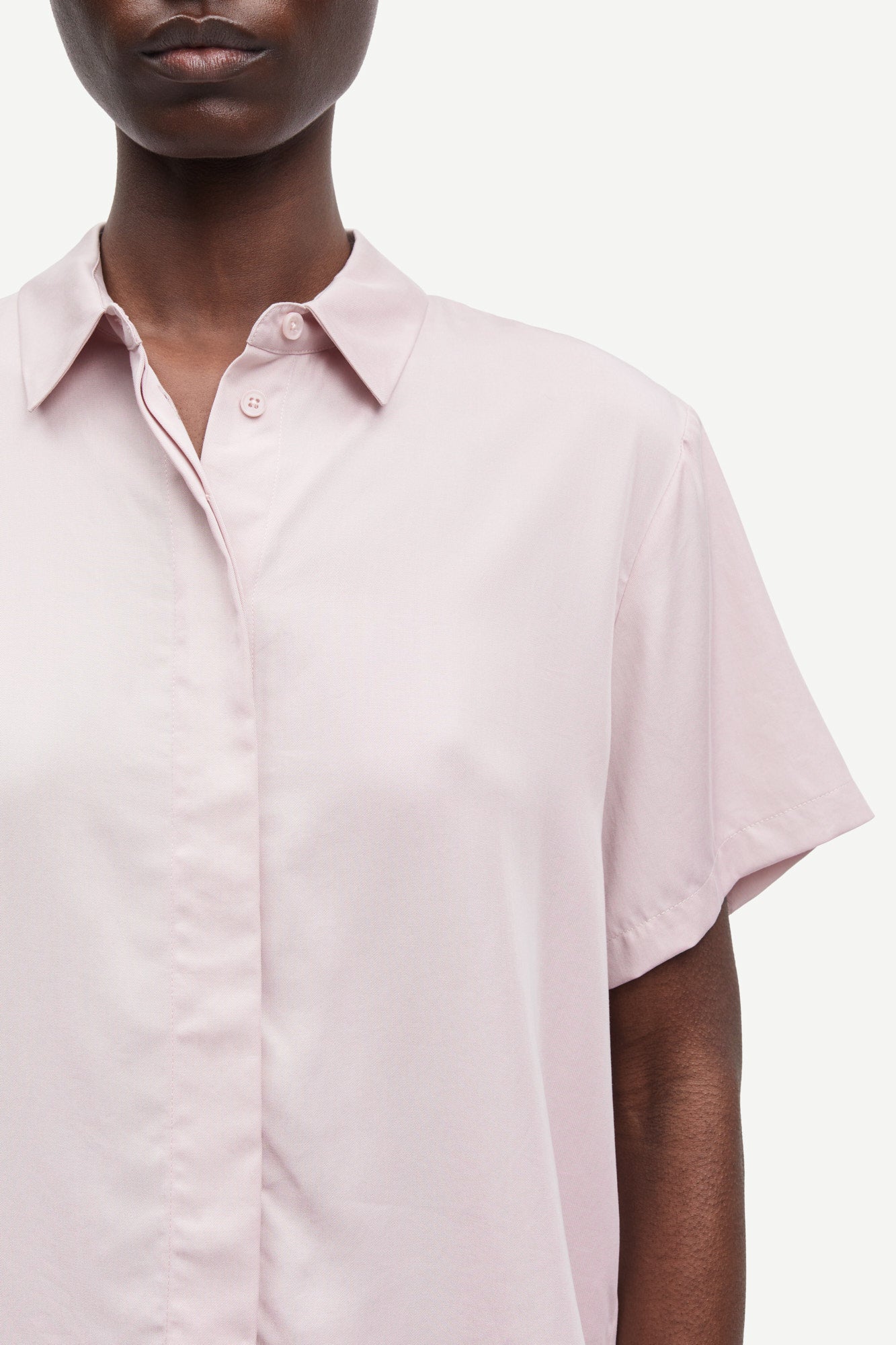 Samsøe Samsøe Mina SS Shirt Violet Ice