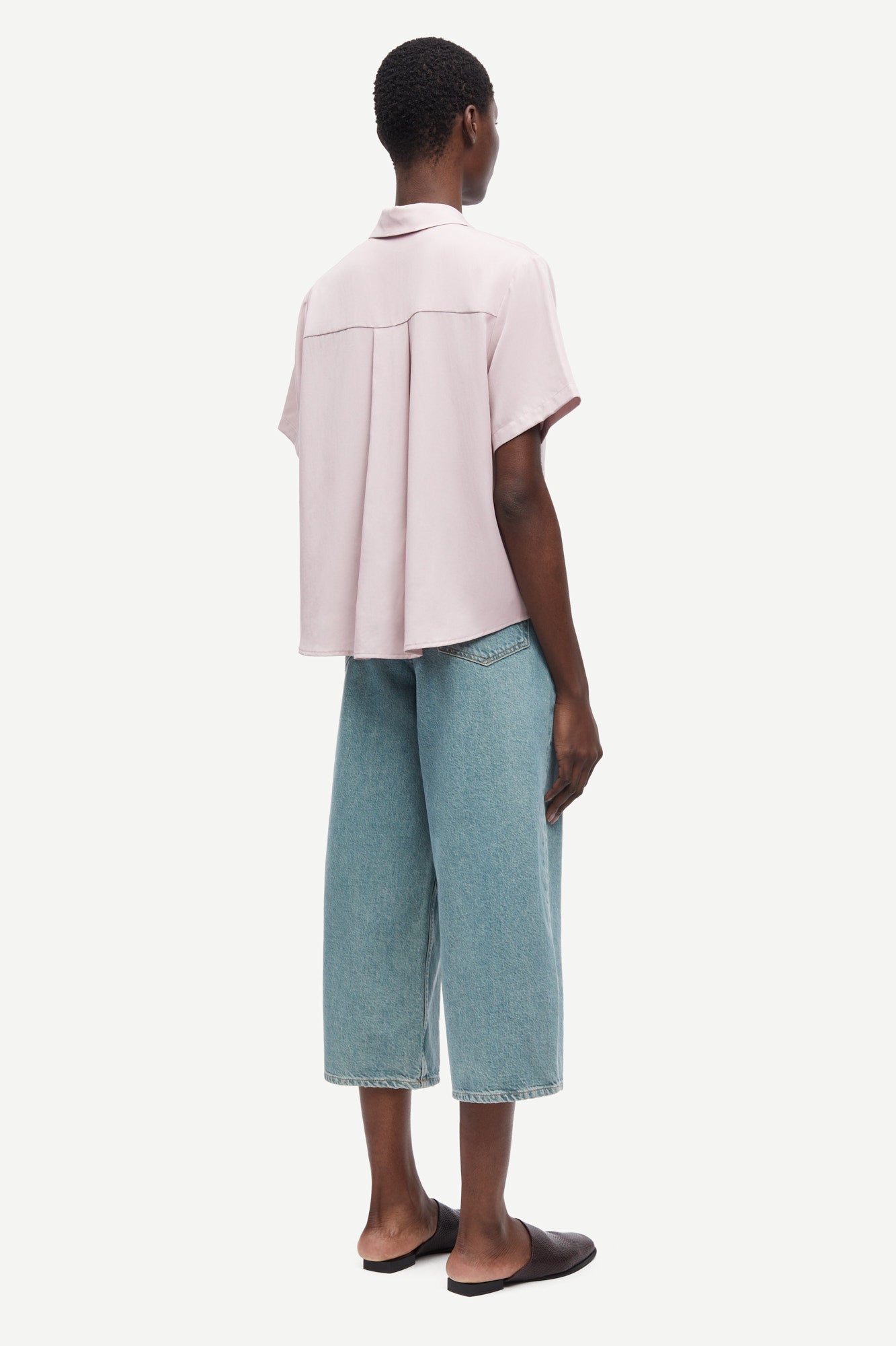 Samsøe Samsøe Mina SS Shirt Violet Ice