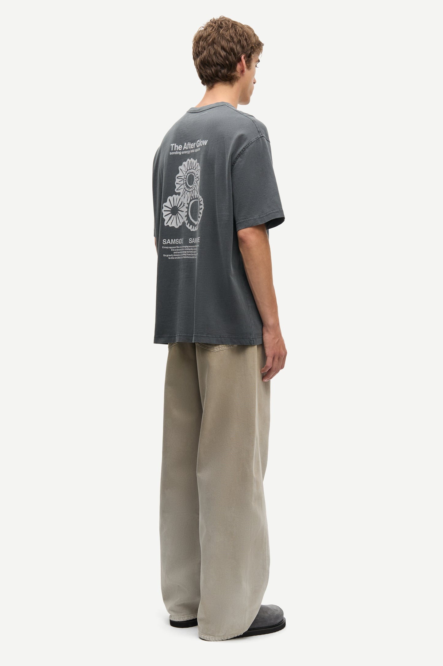 Samsøe Samsøe Sauni T-shirt Cream Solar Drift - Mojo Independent Store