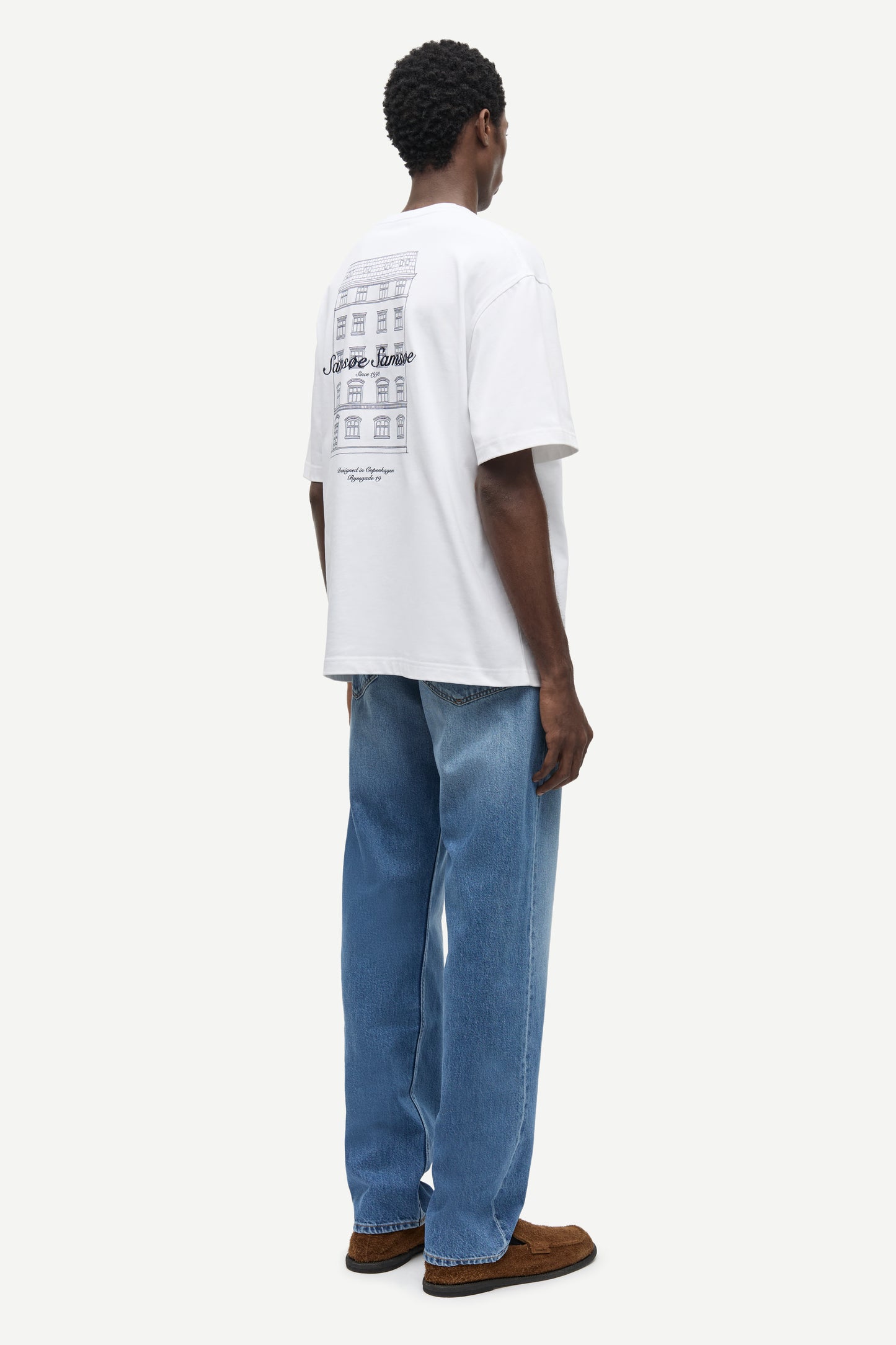 Sauni T-shirt White Building