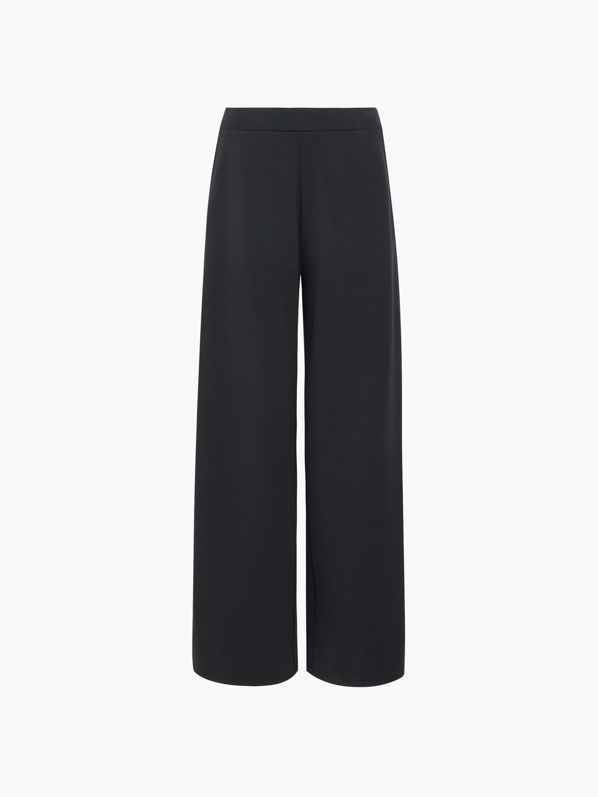French Connection Wren Side Stripe Wide Leg Jogger Graph Grey