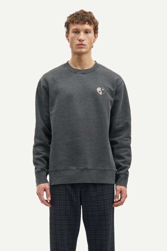 Samsøe Samsøe Sapoetry. Sweatshirt  Black Balance