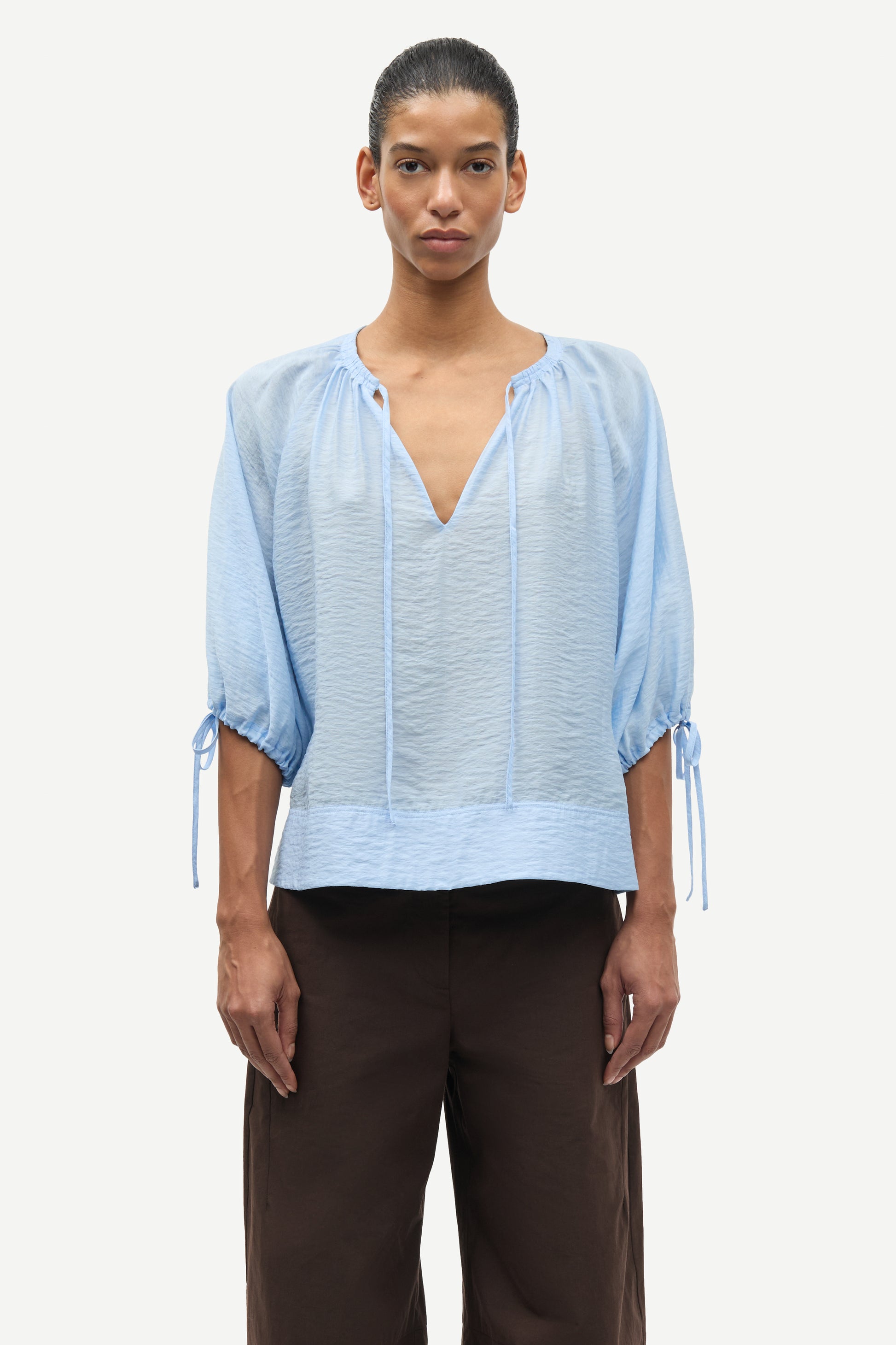 Samsøe Samsøe Samateran ss Blouse Windsurfer - Mojo Independent Store